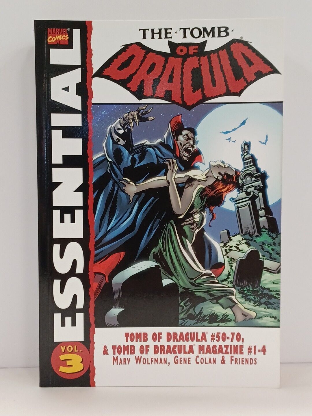 Essential Tomb of Dracula Volume 3 Marvel Deluxe TPB BRAND NEW RARE Blade Vampir