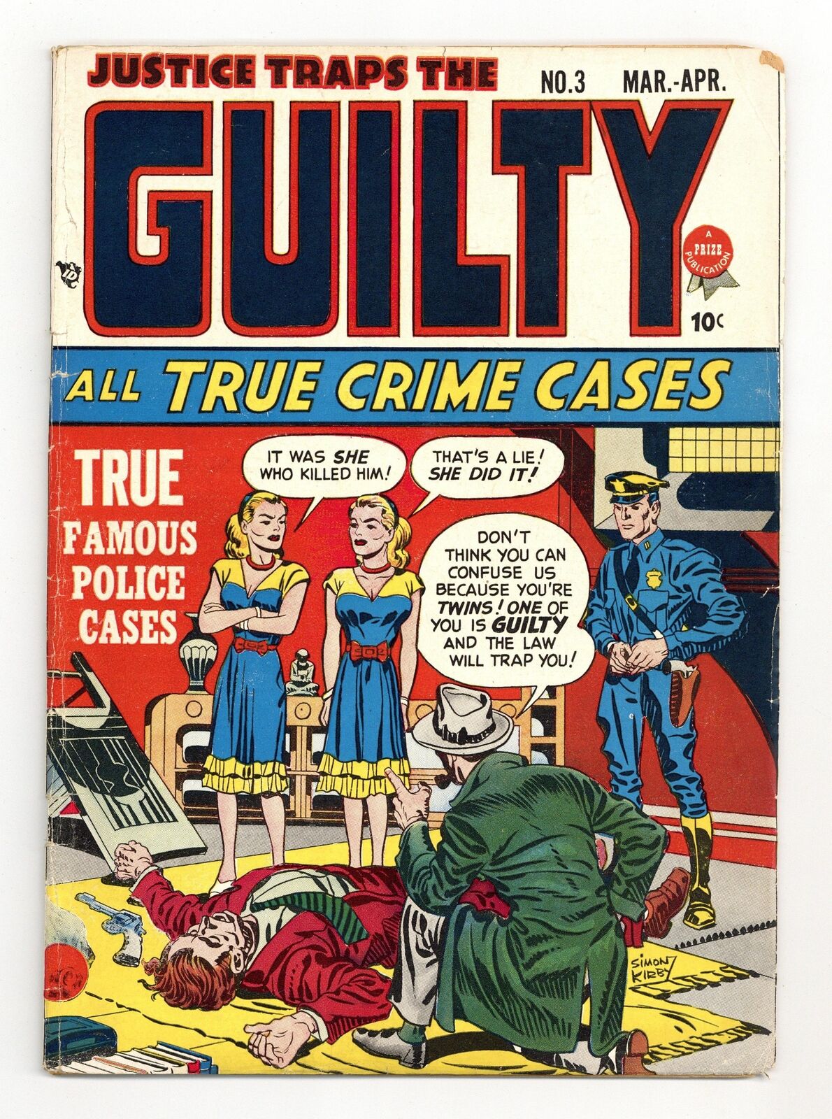 Justice Traps the Guilty #3 GD/VG 3.0 1948