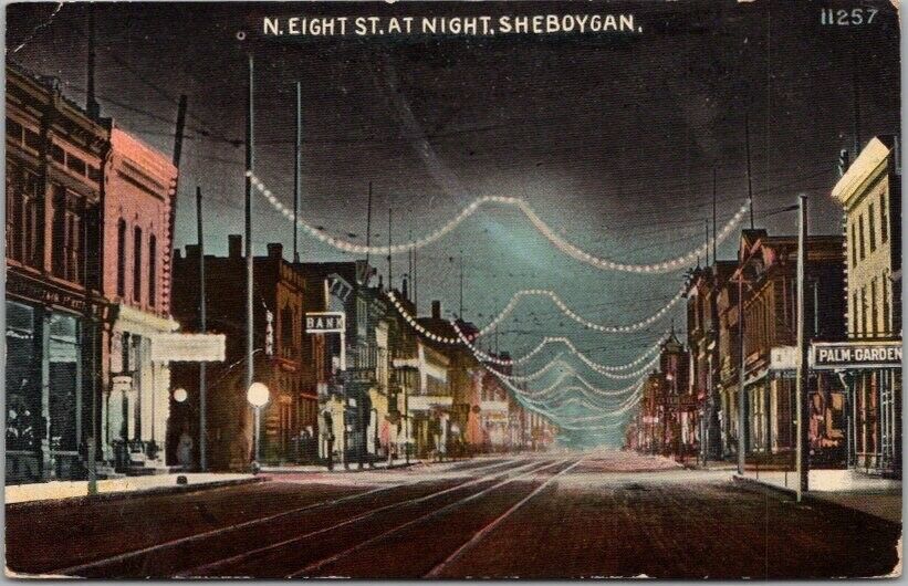 SHEBOYGAN, Wisconsin Postcard \
