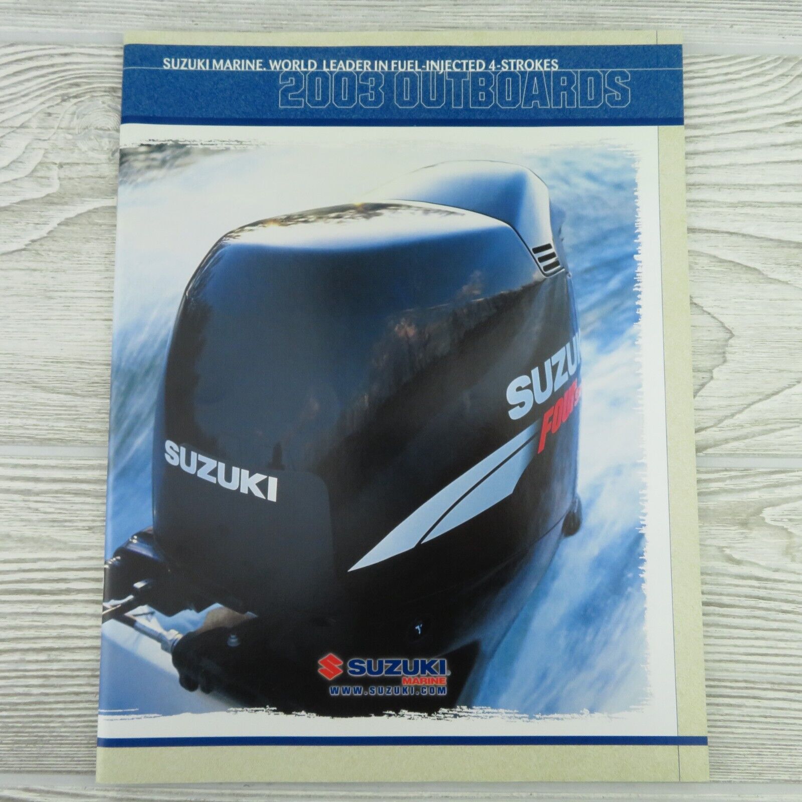 Suzuki - Outboard Motors - 2003 - Brochure / Catalog - Dealership - Color - VTG