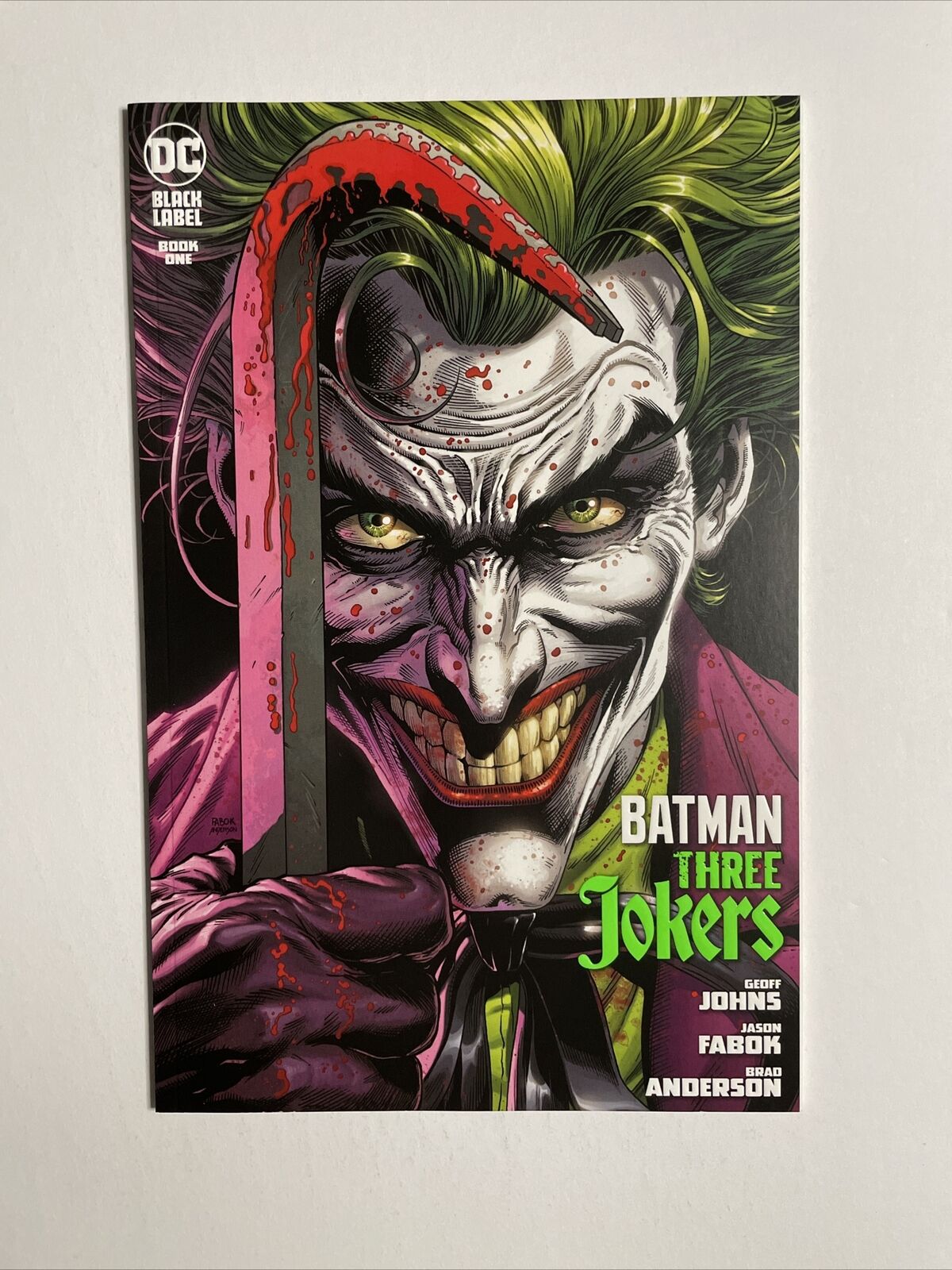 Batman: Three Jokers #1 (2020) 9.4 NM DC High Grade Book One Comic Fabok Cover