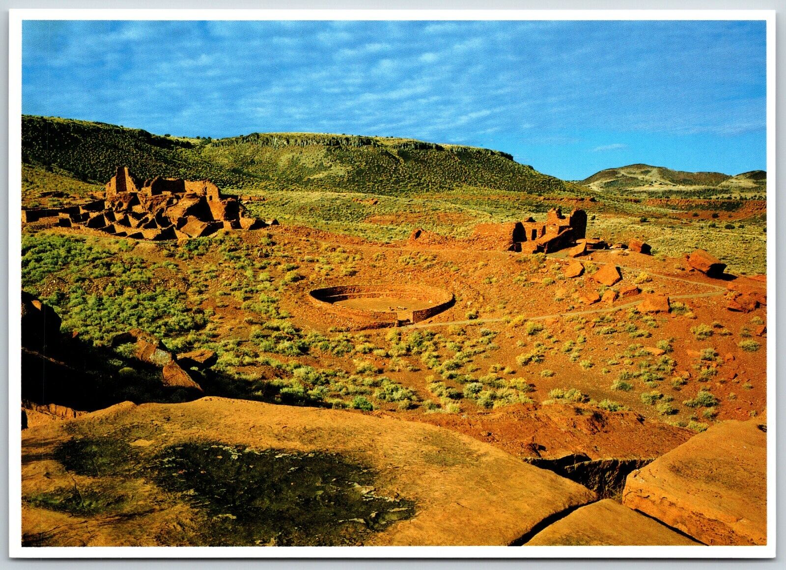 Wupatki National Monument, Ruins and Amphitheater Flagstaff, AZ - Postcard