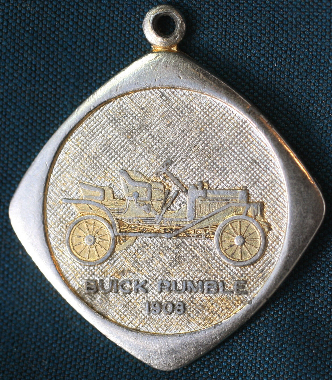 1960s GMC Buick Key Chain Pendant 1908 Buick Rumble