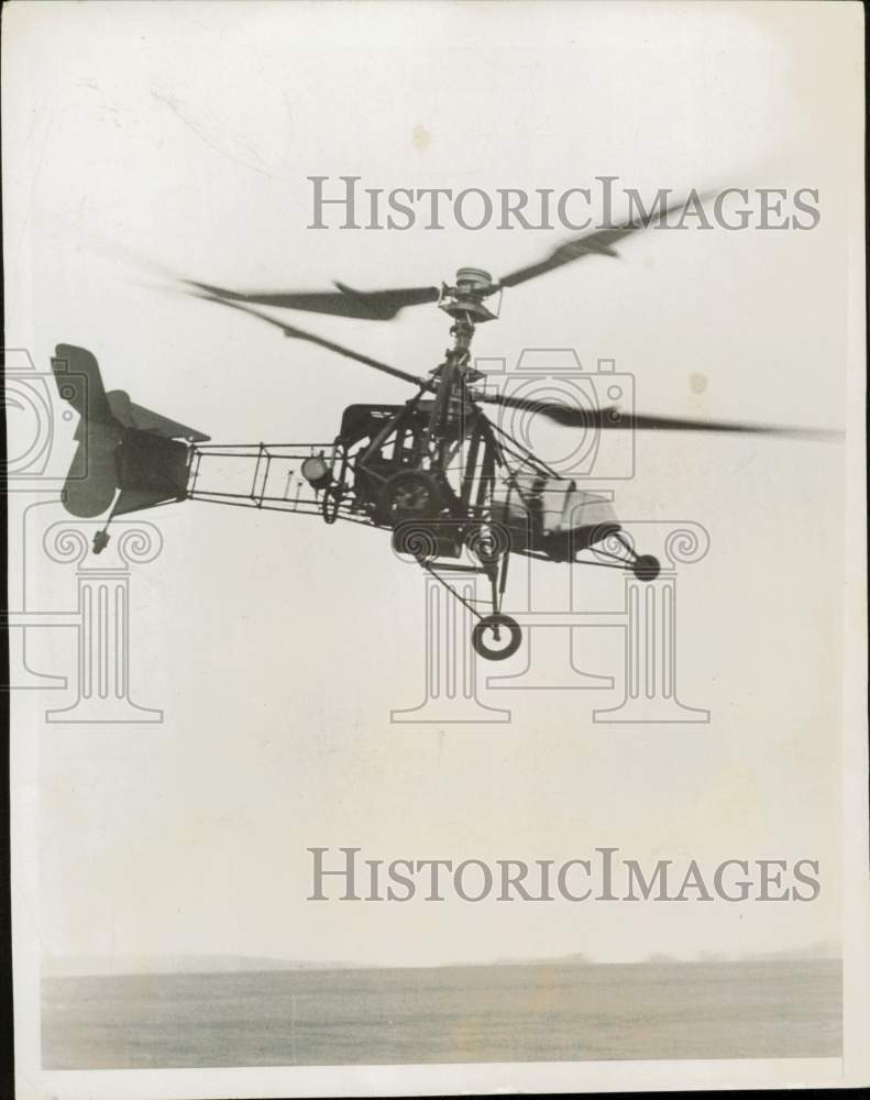 1937 Press Photo The Breguet Gyroplane wins the French Air Ministry Prize