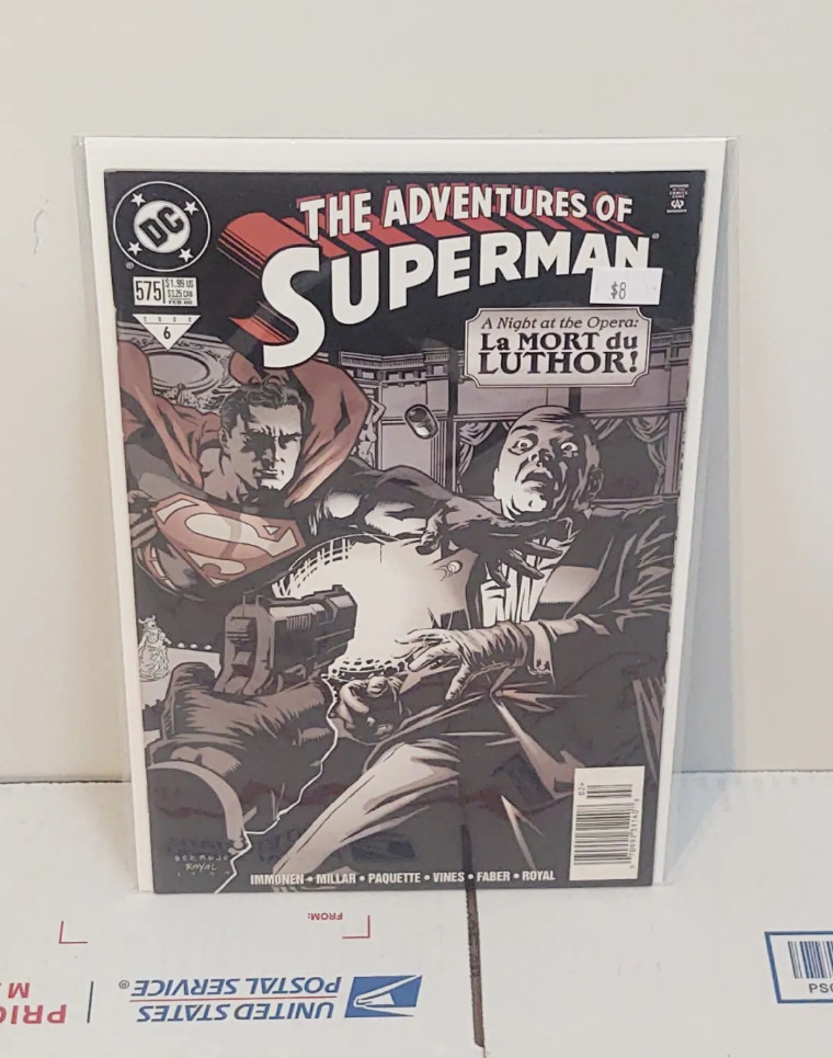 The Adventures Of Superman Newsstands DC Comics 2000