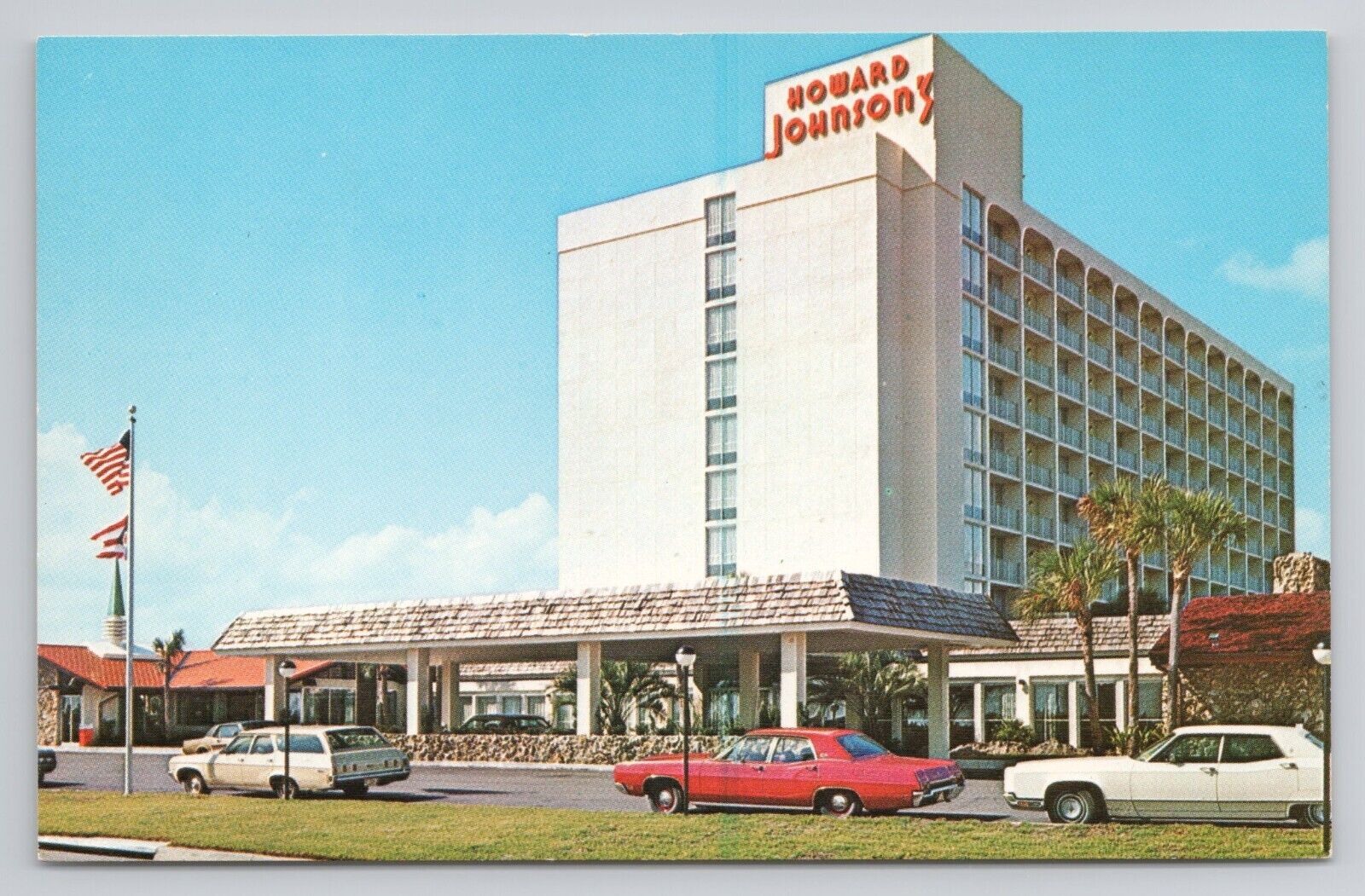 Howard Johnson\'s Florida Center Postcard 4039