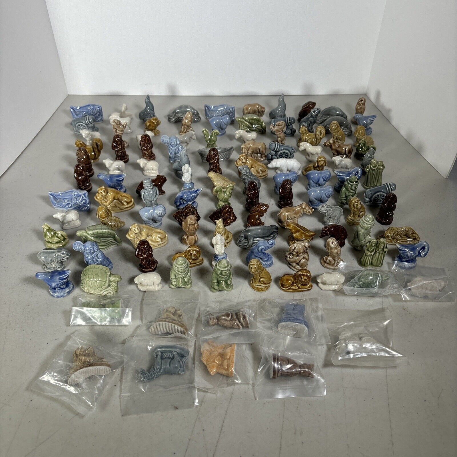 Vintage Wade Figurines~Lot of 119~Some Rare/Unusual