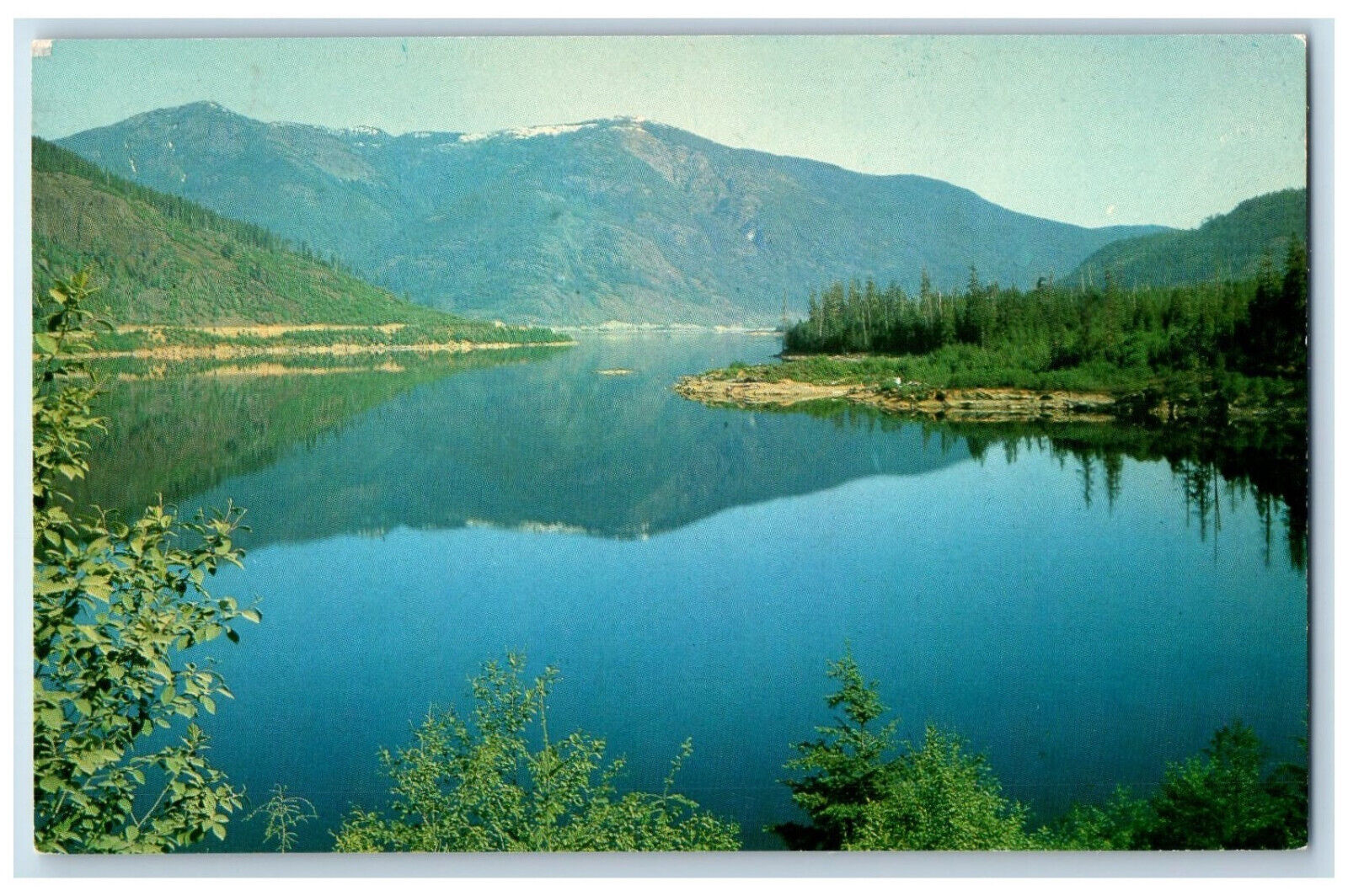 c1960\'s View Near Strathcona Park Lodge Vancouver Island BC Canada Postcard