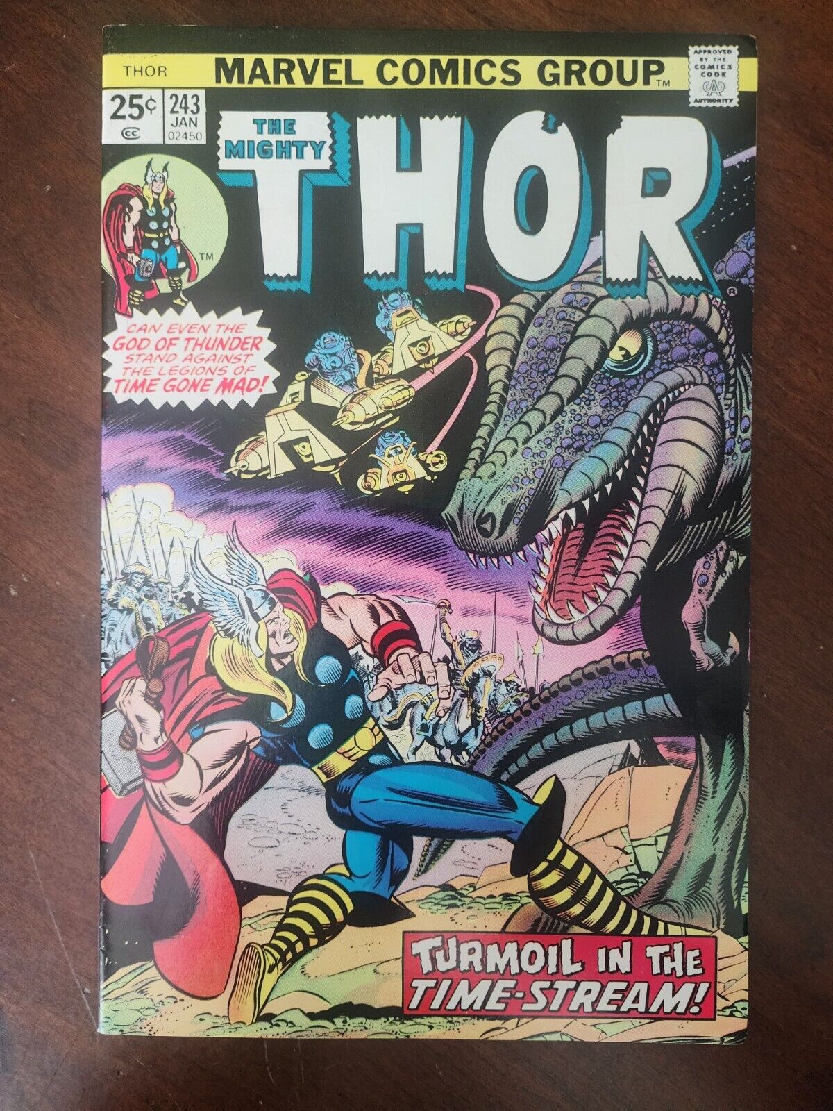 Thor #243 1st Time-Twisters VF+ (Marvel, 1976)