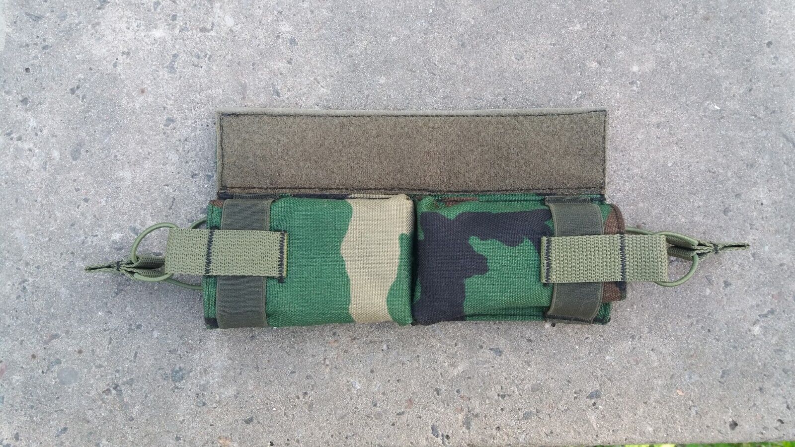 Side-Pull Mag Pouch M81 Woodland