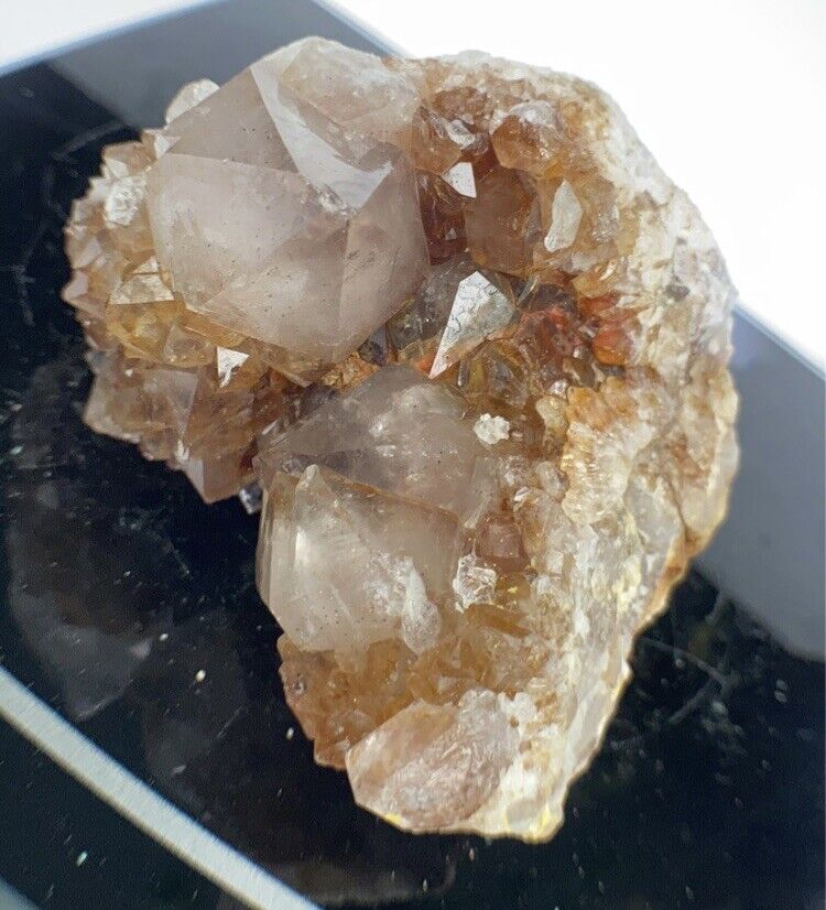 Smoky Ametrine Cactus Heart Crystal Cluster/295Gram / Sourced From The Congo