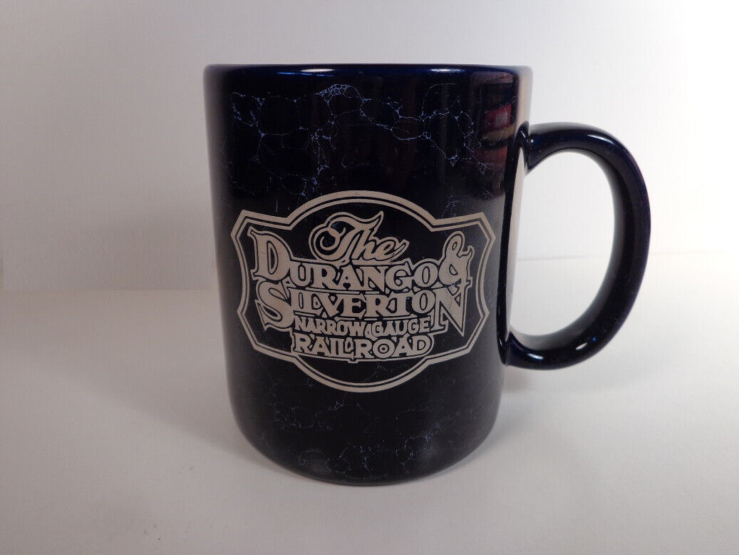 DURANGO & SILVERTON NARROW GAUGE RAILROAD COFFEE CUP - TRAINS