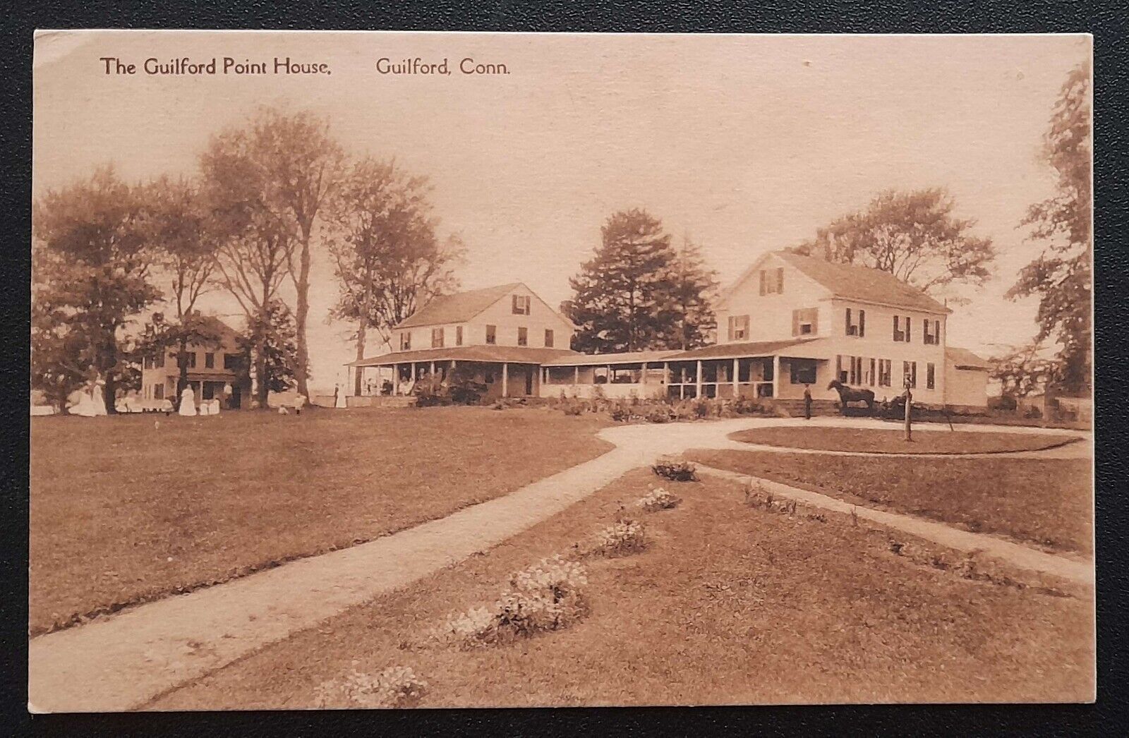 Guilford, Connecticut, Vintage Postcard View of Guilford Point House