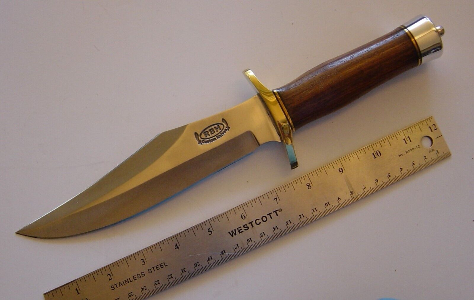 RBH Knife Bear Bowie Similar to Randall Knife, 7 7/8 inches, 5