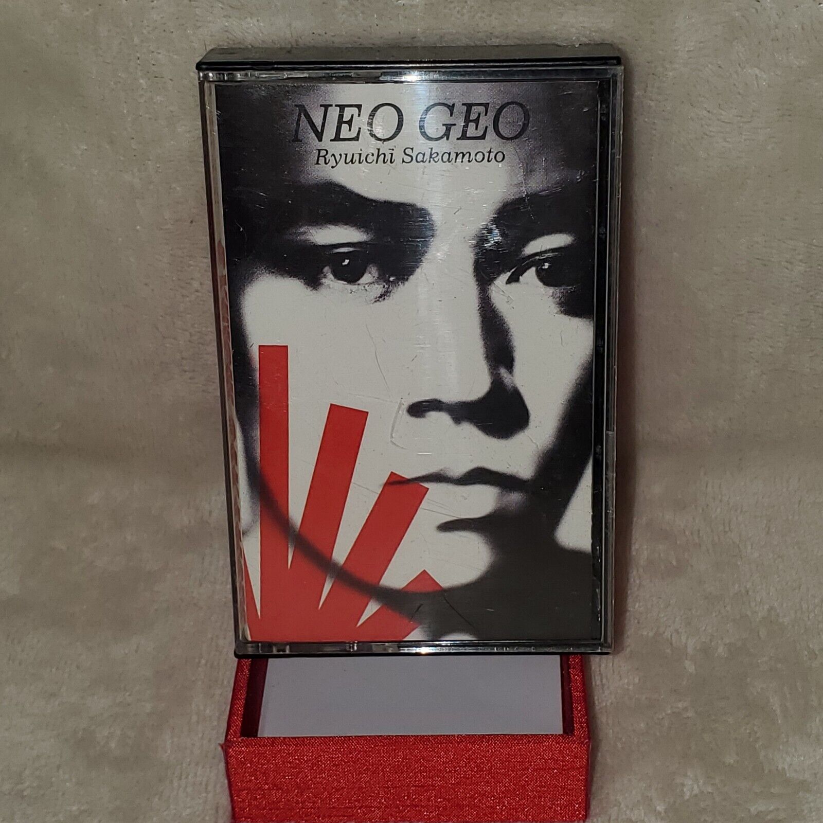 Ryuichi Sakamoto Album Cd Neo Geo Ymo Bill Raswell RARE NM Cassette COMPLETE LN