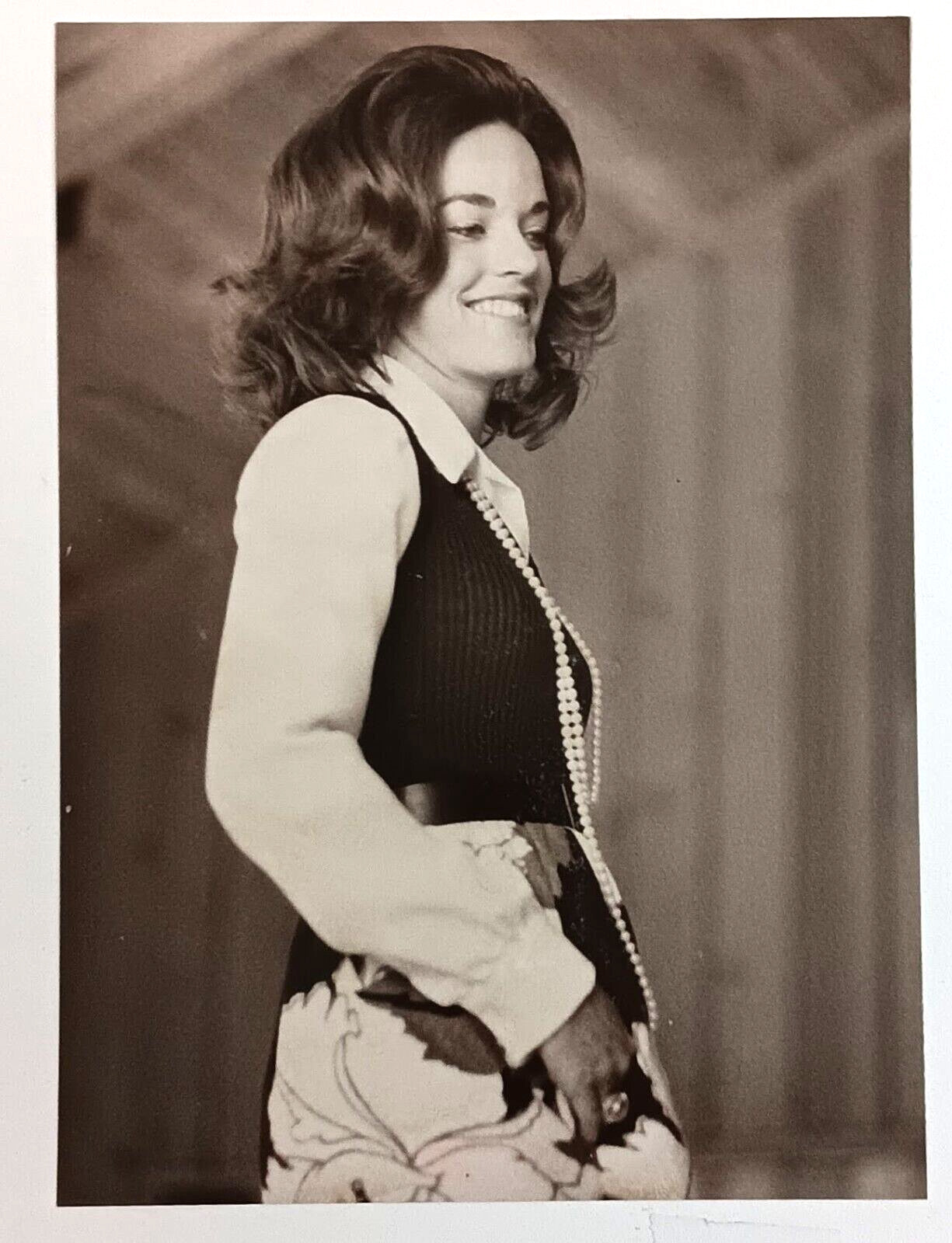 1974 Charlotte NC Panhellenic Congress Fashion Shoot Beth Colquitt Vintage Photo