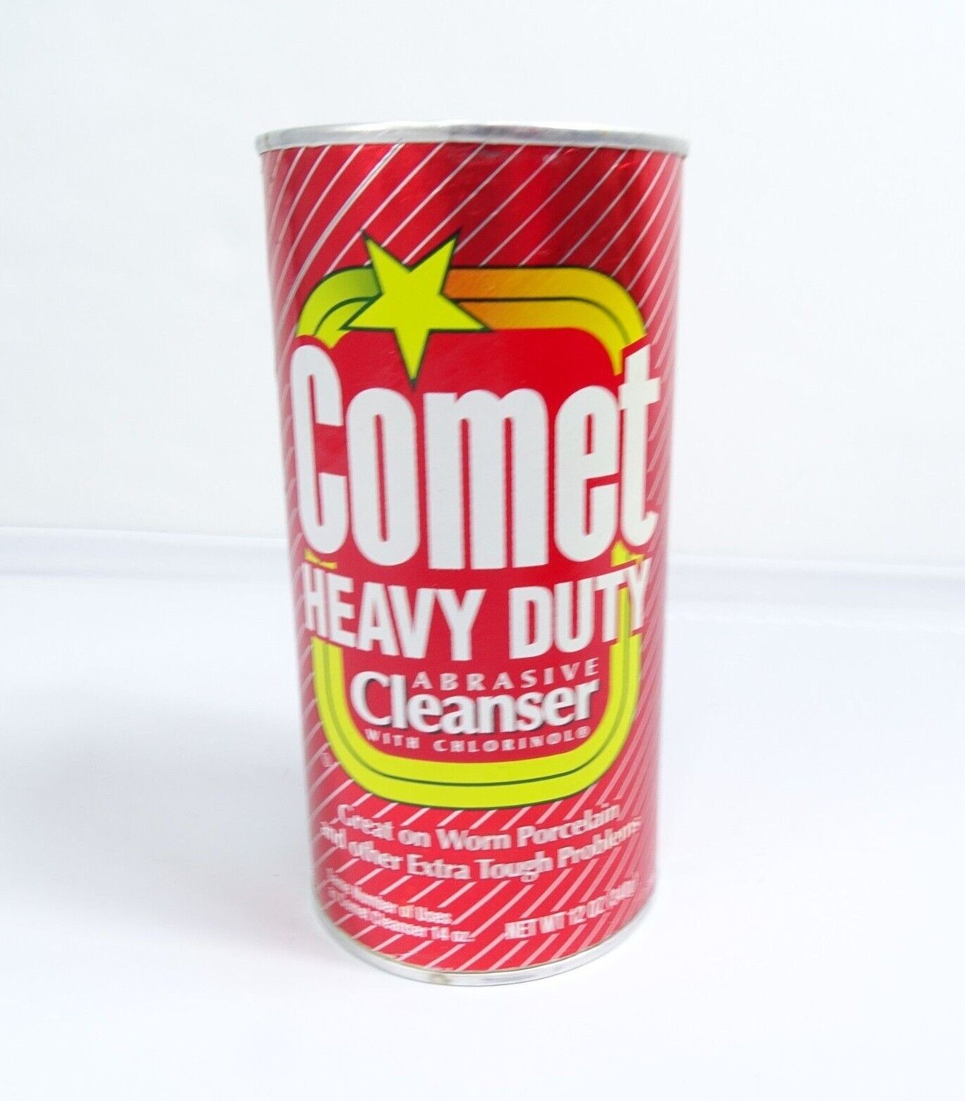 Vintage 1995 New 12 oz Heavy Duty Comet Abrasive Cleanser Cleaner Chlorinol Prop