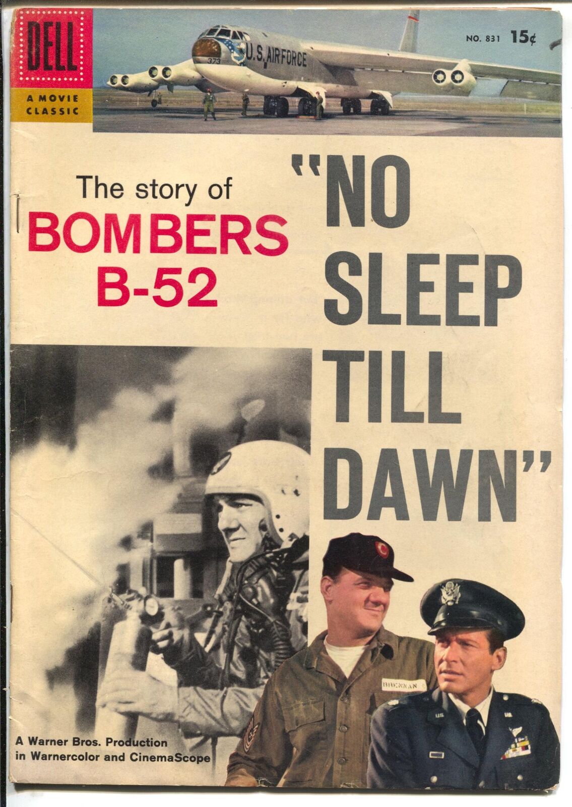 No Sleep Till Dawn-Four Color Comics #831 1957-Dell-B-52 Bombers-VG