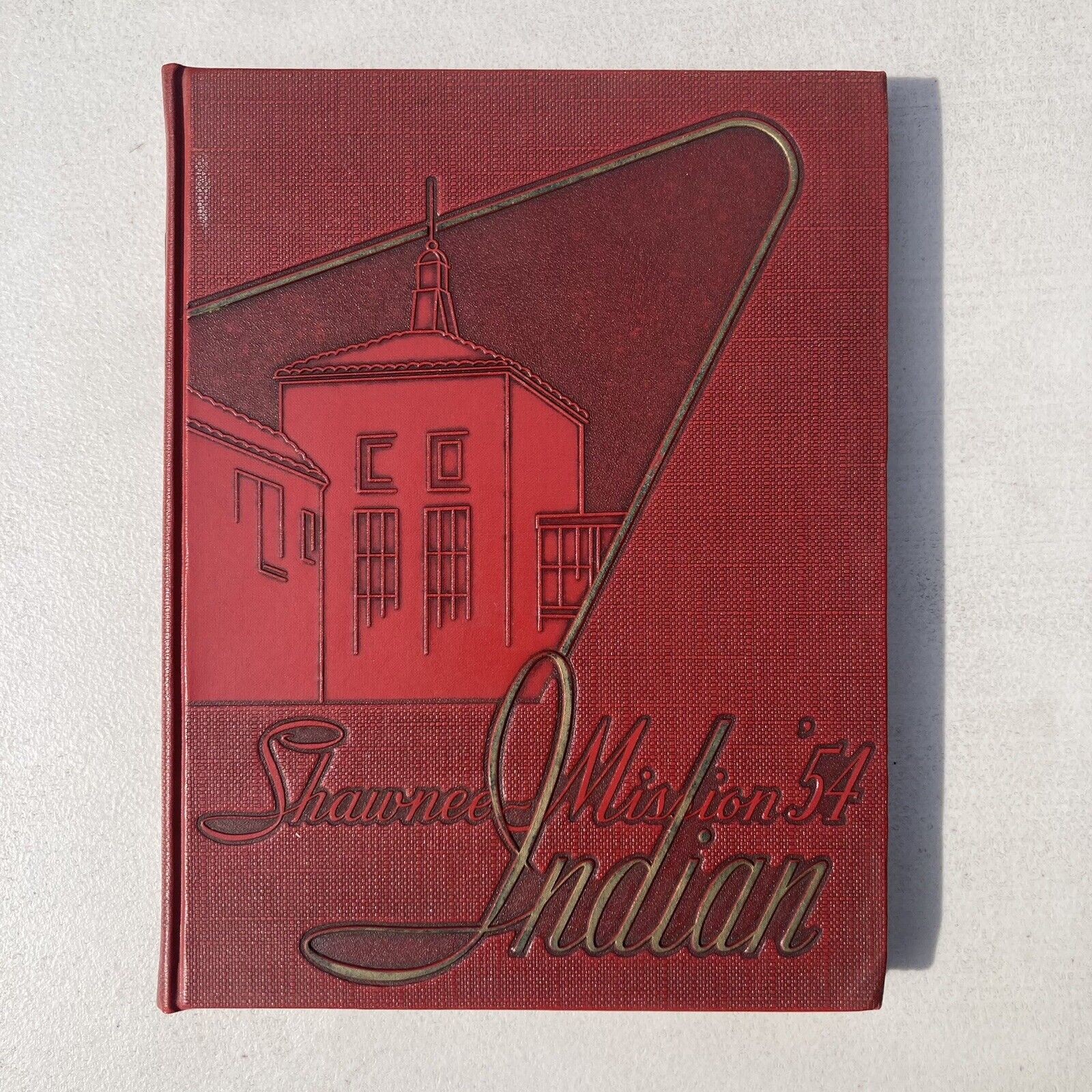 Indian Yearbook 1954 Shawnee-Mission High School in Merriam Kansas