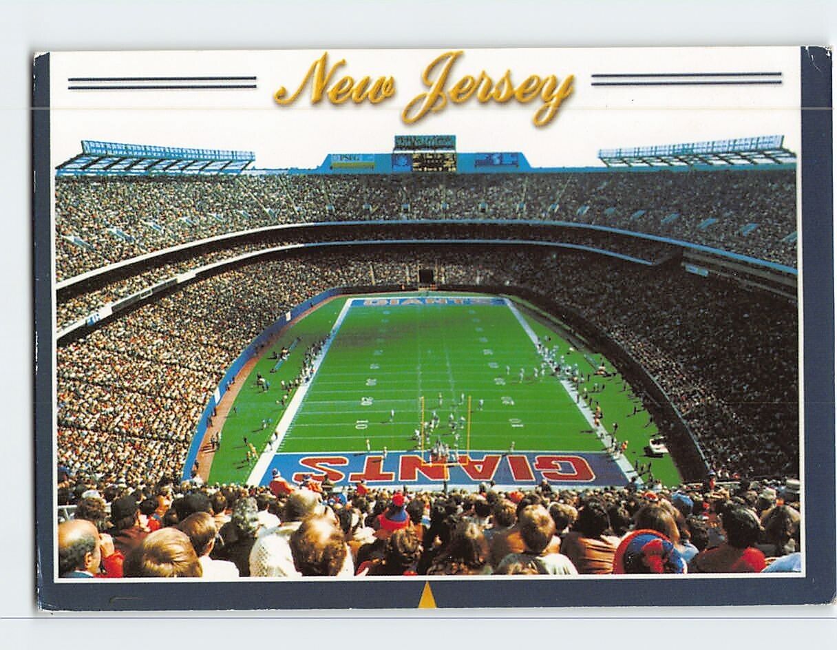Postcard The Meadowlands Sports Complex East Rutherford New Jersey USA