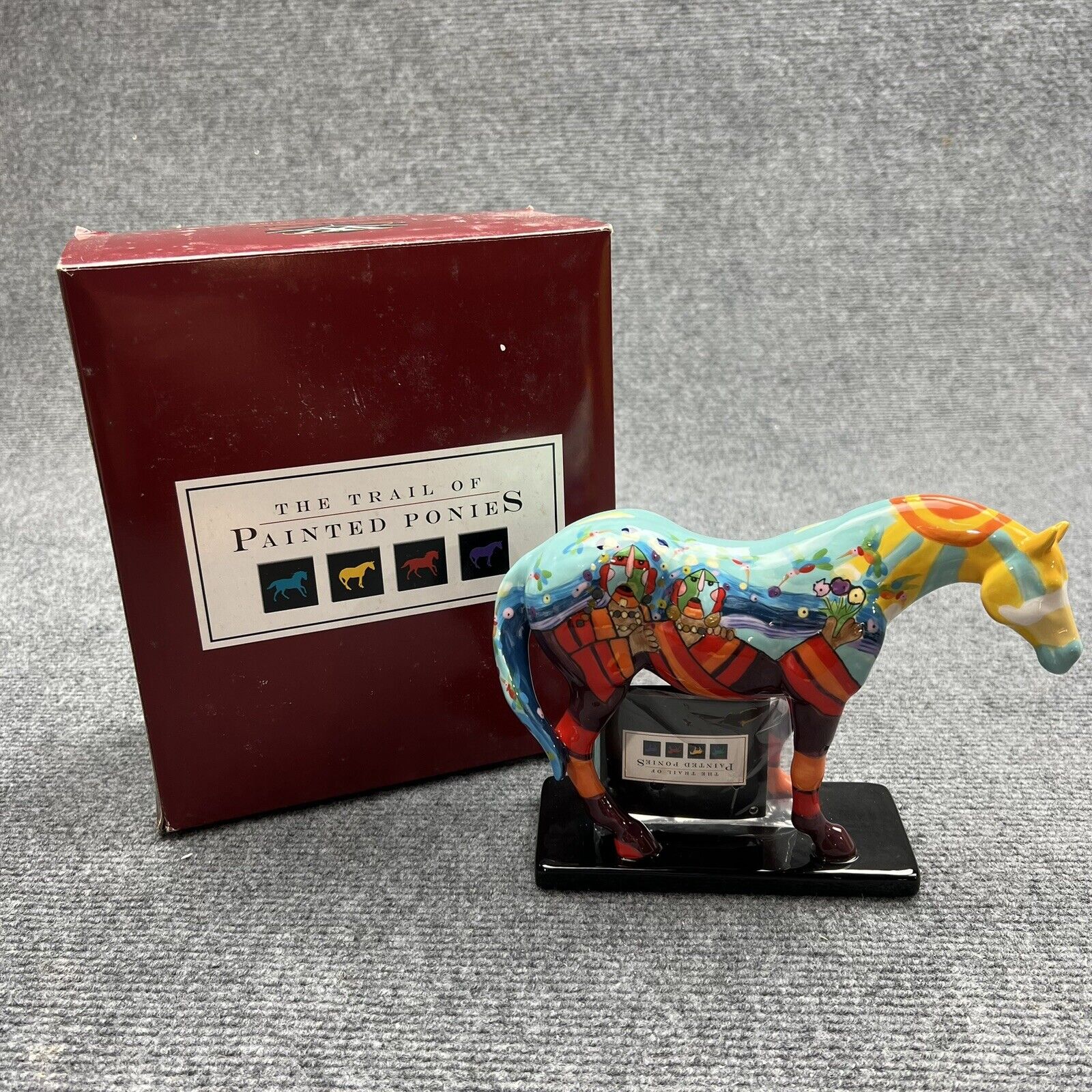 Painted Ponies Love As Strong As A Horse NIB 2004 Item 1595 1E/4,952