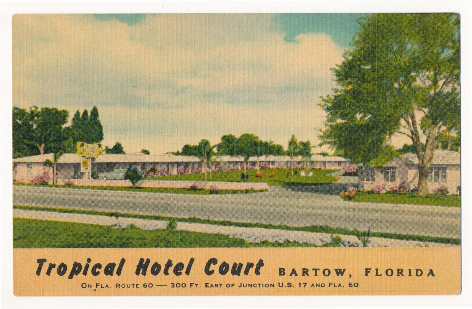 Tropical Hotel Court, Bartow, Florida