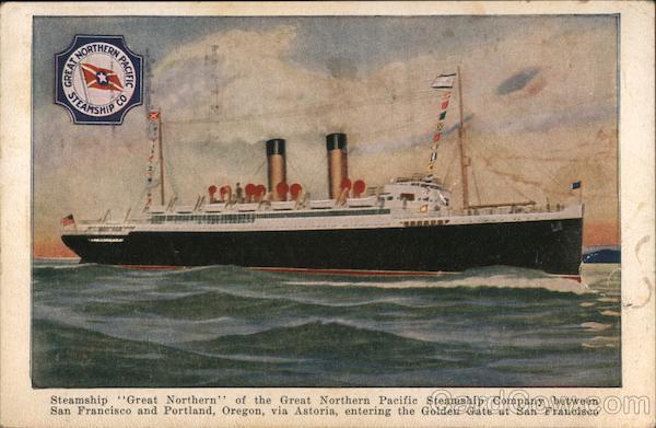 Steamer 1916 Steamship \