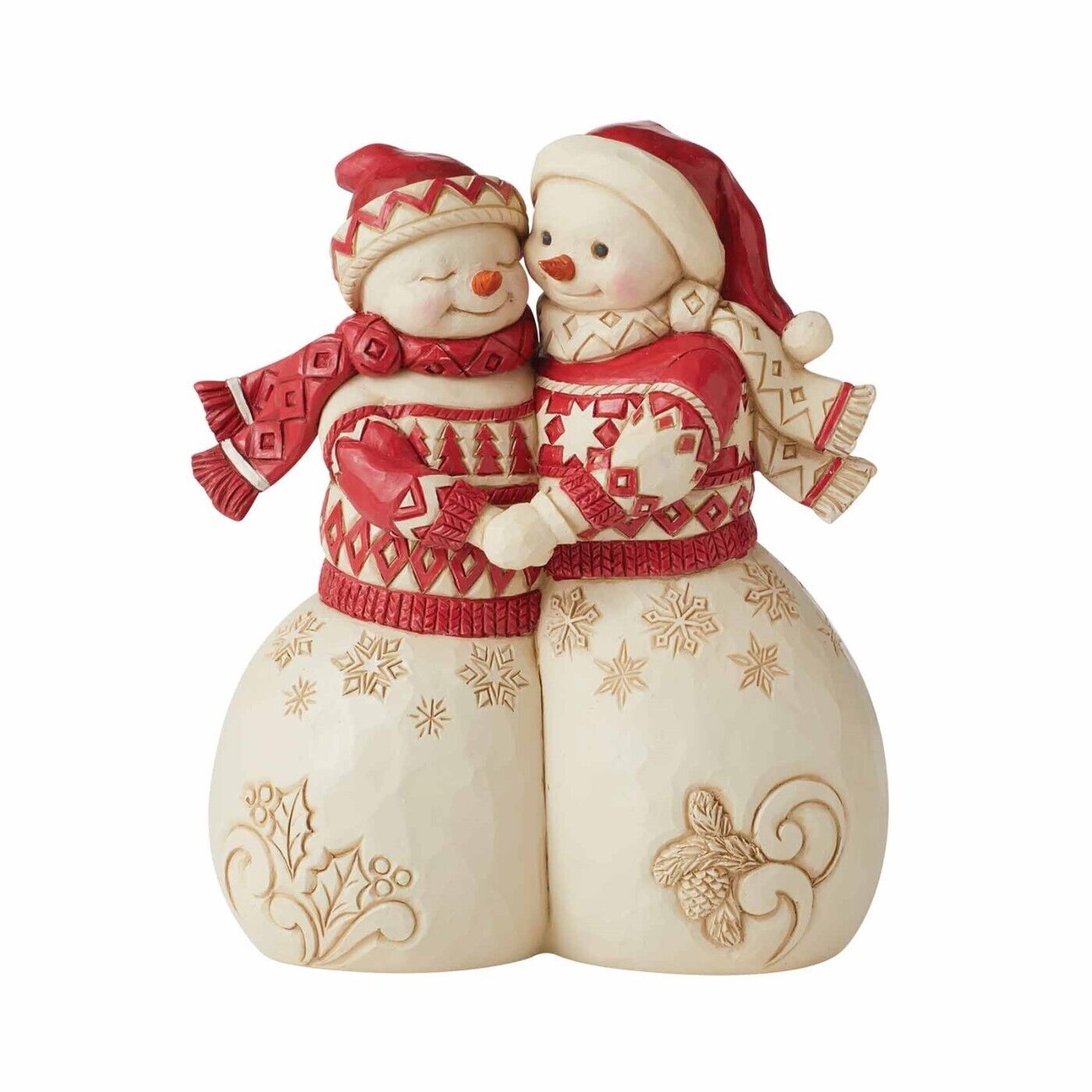 Baby It\'s Cold Outside Snowman Couple Christmas Figurine by Jim Shore 6010834