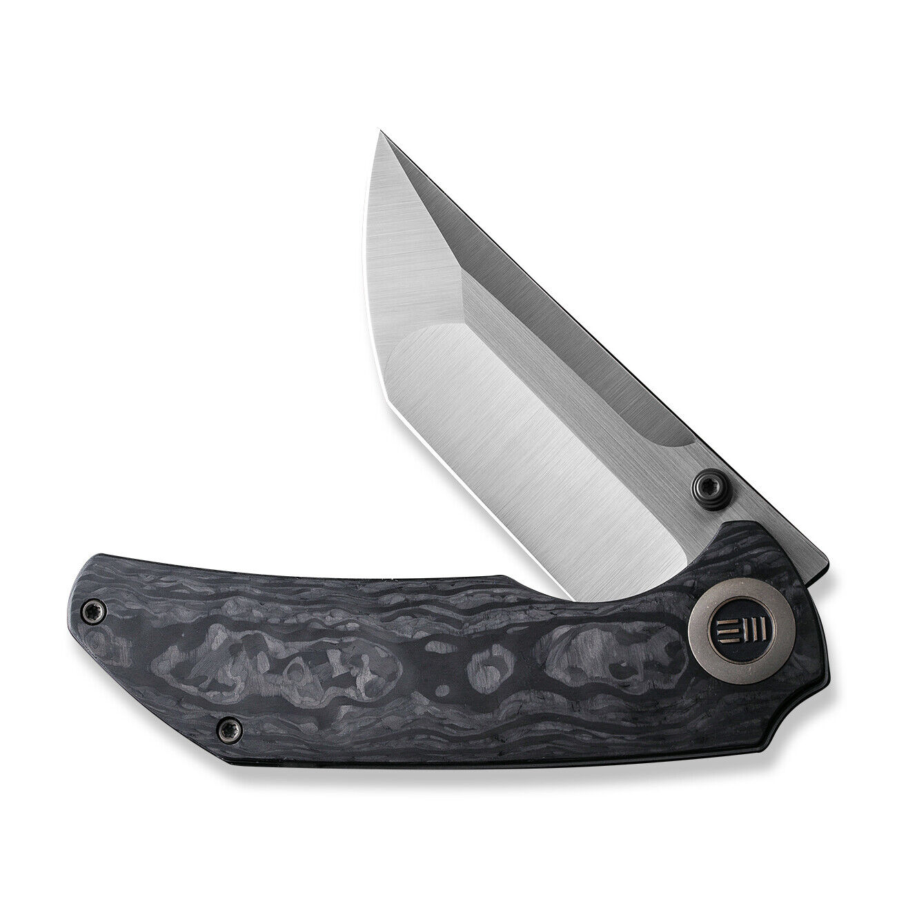 WE Knife Thug XL 20028E-1 Shed Carbon Fiber Titanium 20CV Steel Pocket Knives