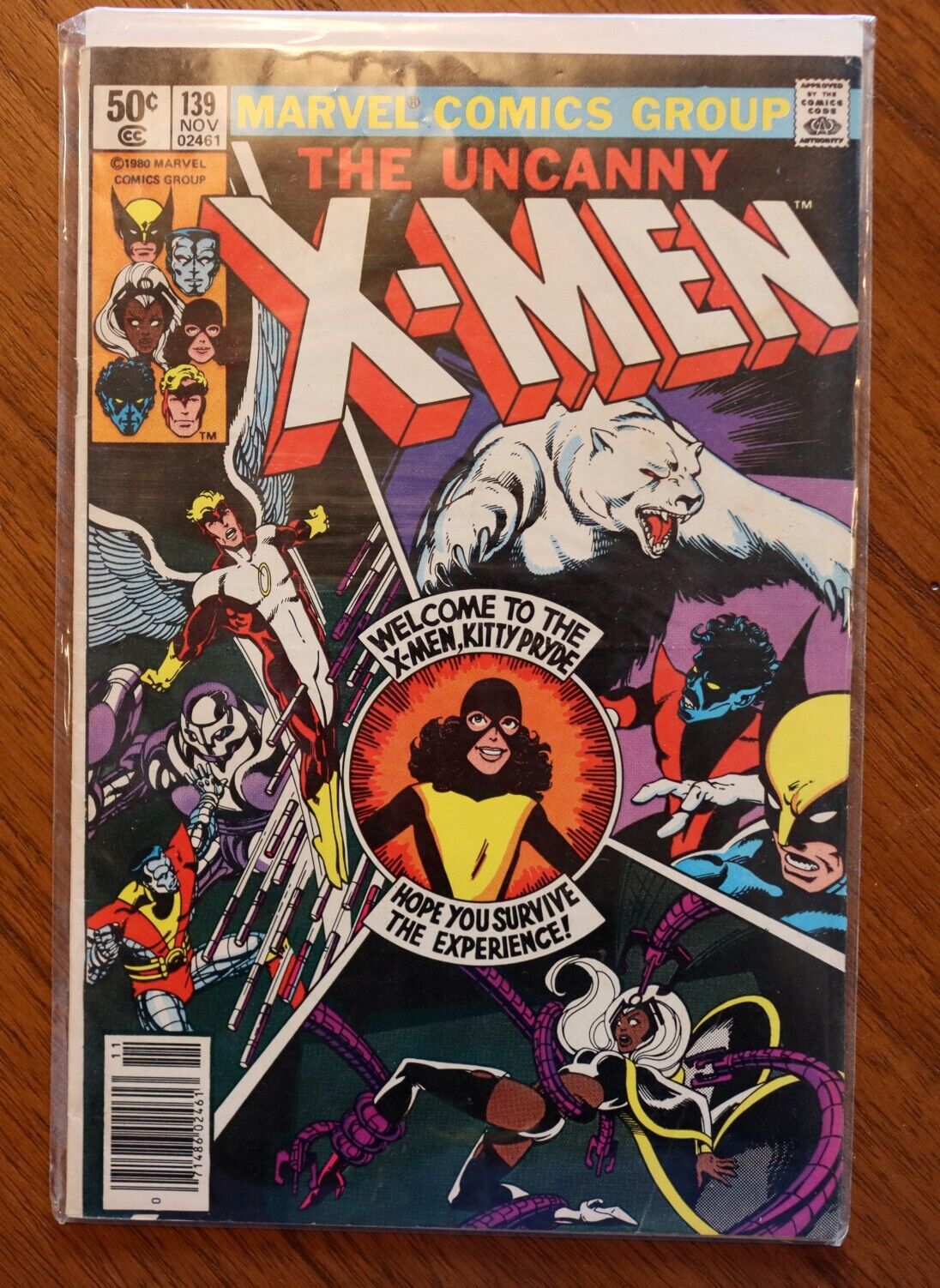 X-men #139 (Kitty Pryde Joins The X-Men/Wolverine\'s New Uniform) 1980 Original