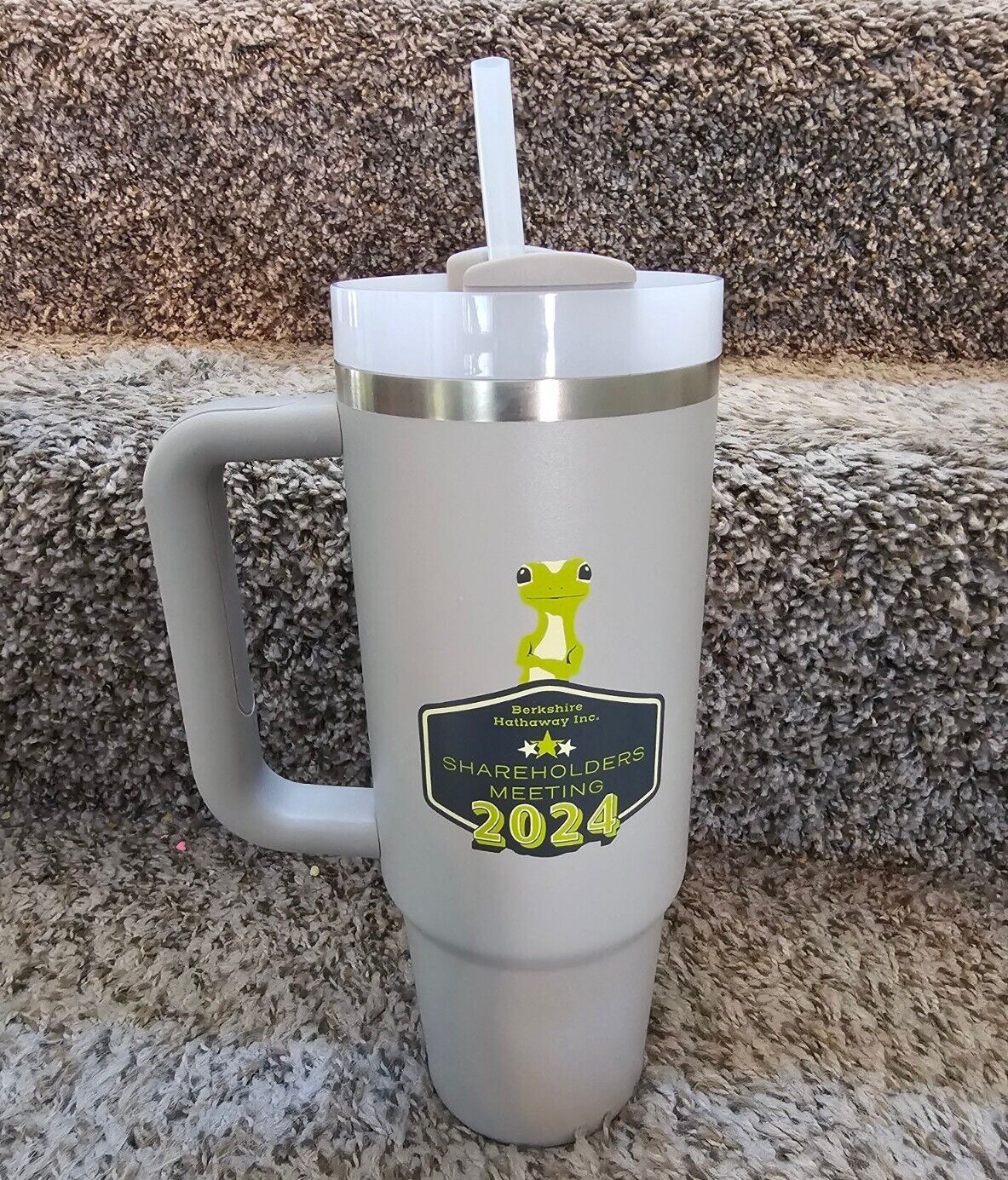 **Stanley** Geico Tumbler from 2024 Berkshire Hathaway Shareholders Expo