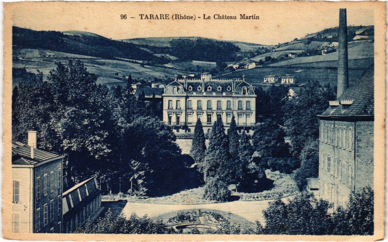 CPA Tarare - Le Chateau Martin (1036259)