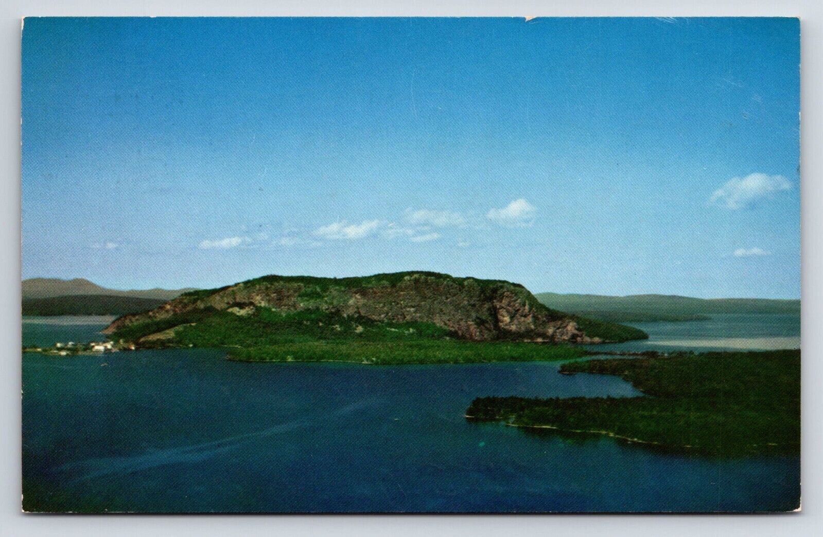 Postcard Kineo Mountain, Midpoint on Beautiful Moosehead Lake in Maine 