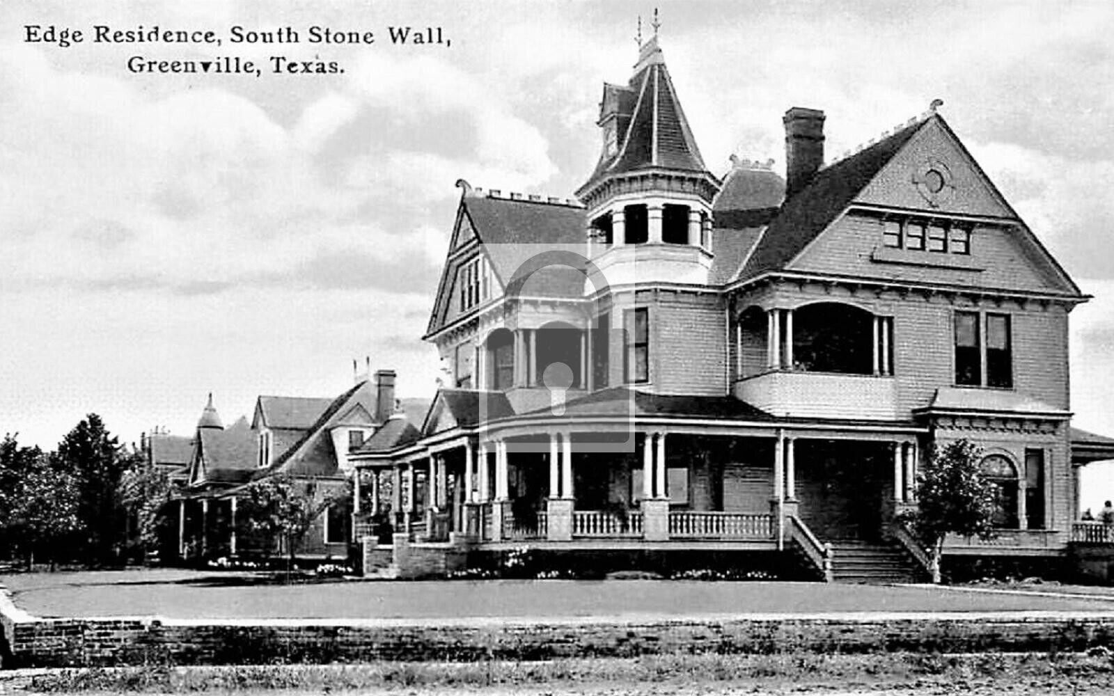 Edge Residence South Stone Wall Greenville Texas TX - 8x10 Reprint