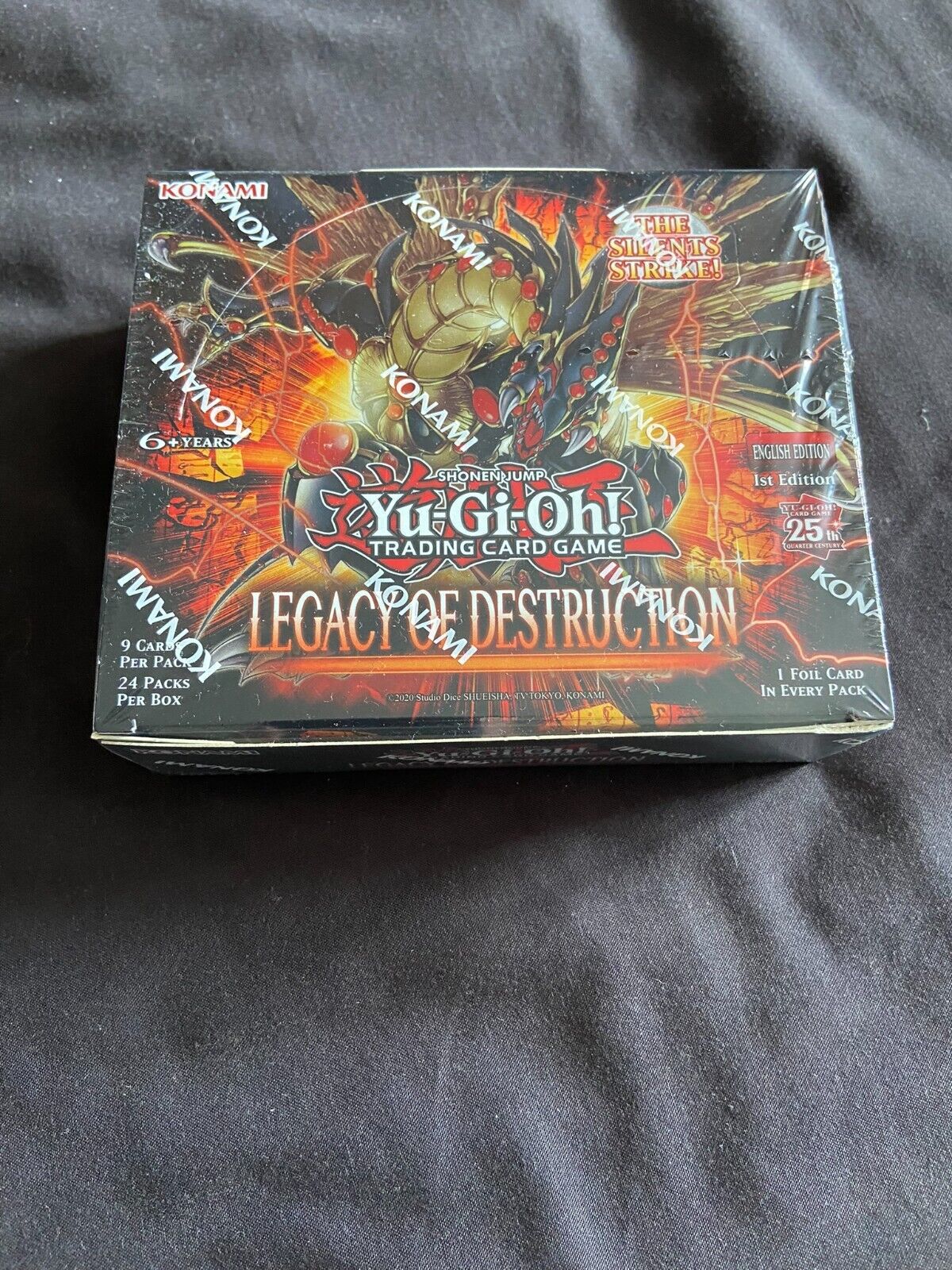 YuGiOh Legacy of Destruction 1st Edition Booster Box #1