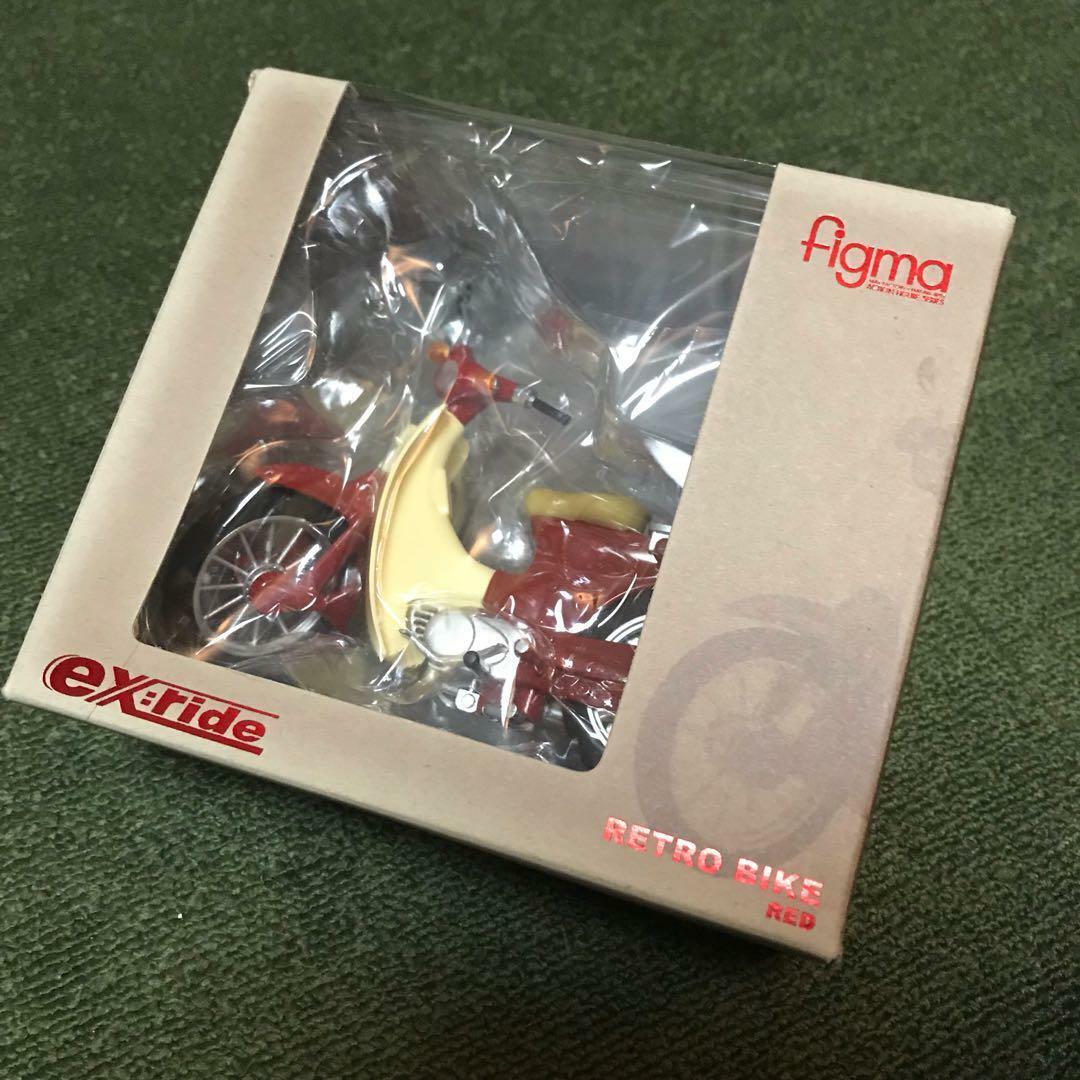 Unopened figma ex: ride ride.005 Retro Bike Red from japan