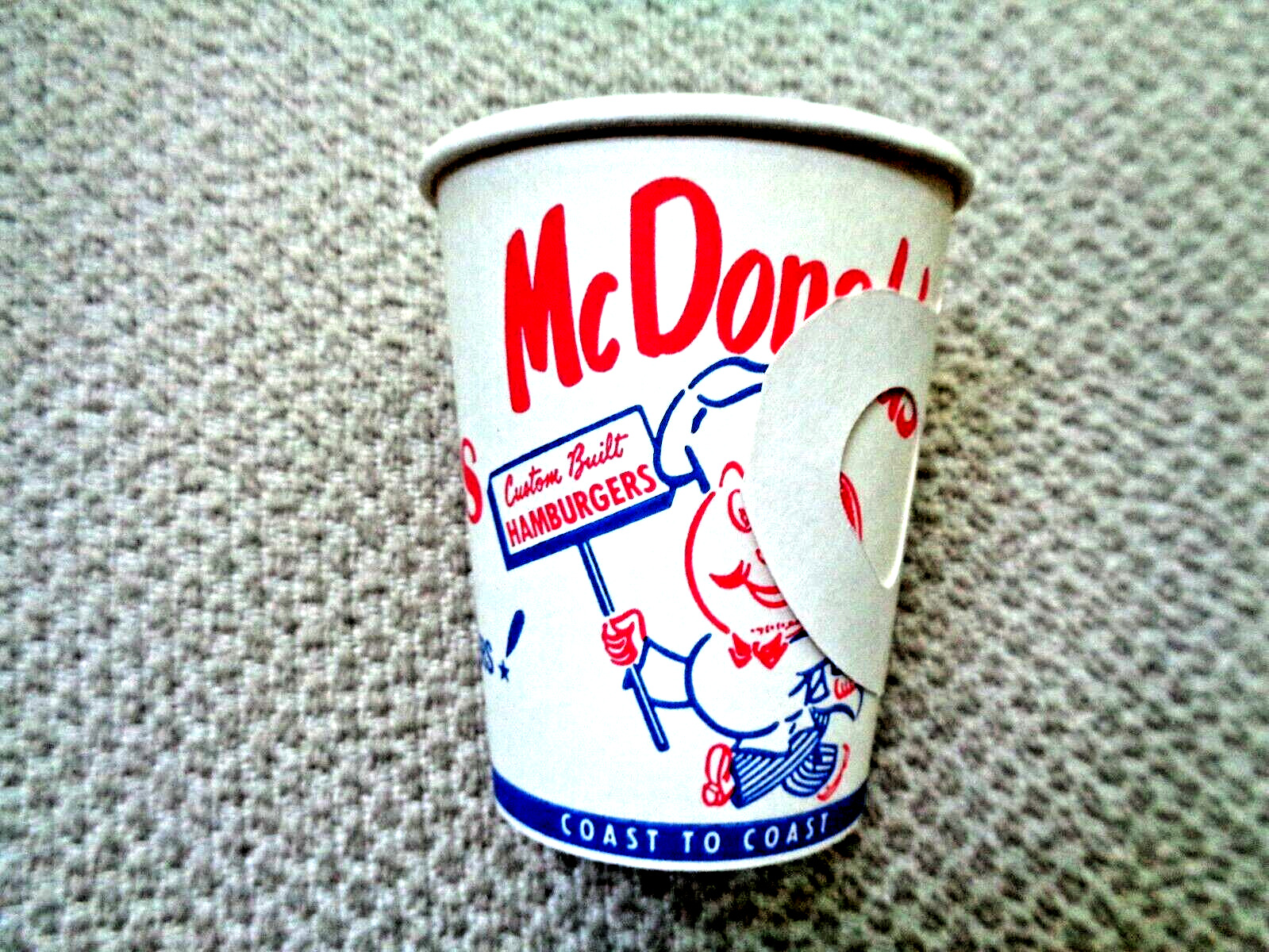 McDonald\'s 1980\'s Speedee Coffee Paper Cup