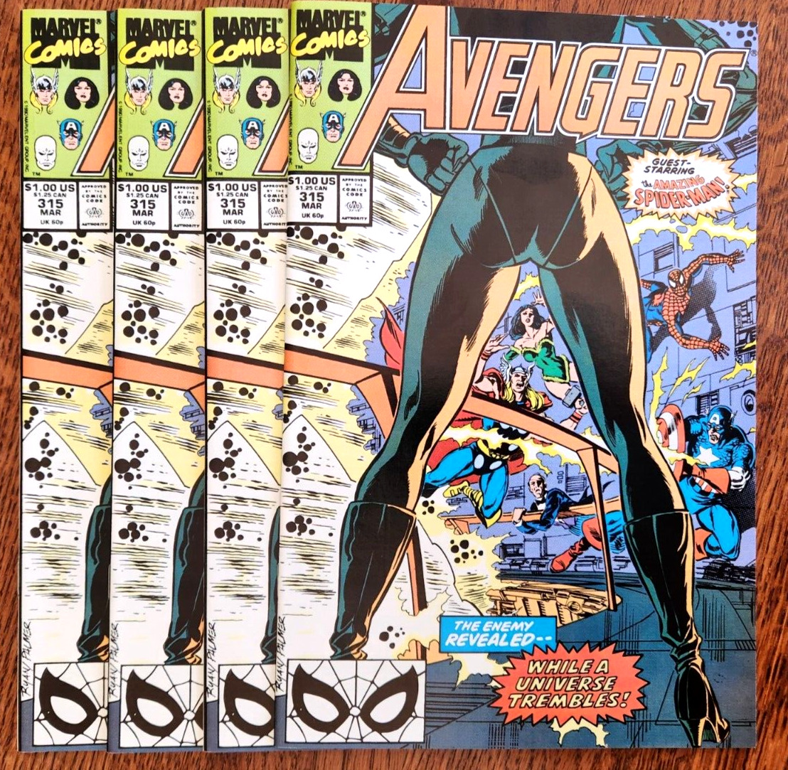 AVENGERS #315 and #263 (four of #315 and two of #263) LOT OF SIX, NEW, Near Mint
