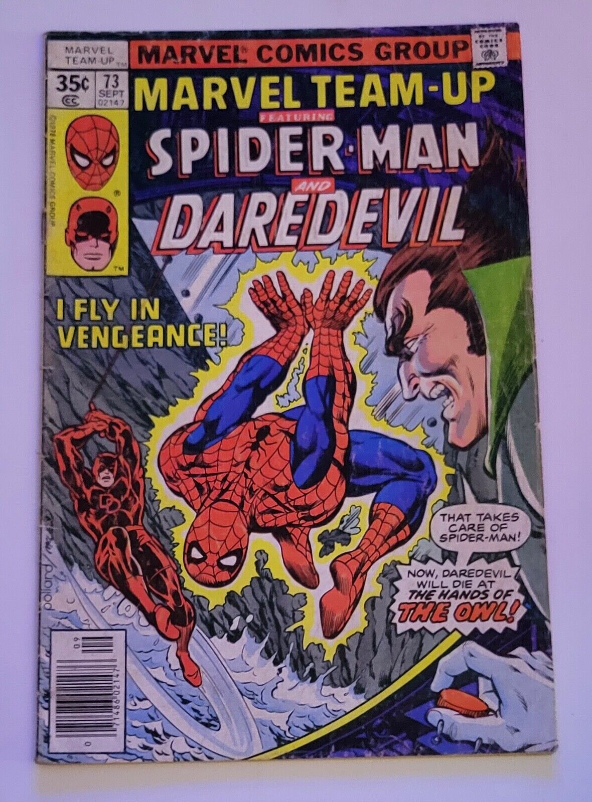 Marvel Team-Up Featuring Spider-Man & Daredevil #73 (1978) Newsstand See Photos