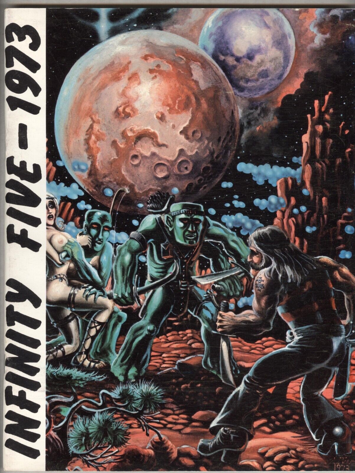 Infinity #5 VF 1973 includes Al Williamson color print