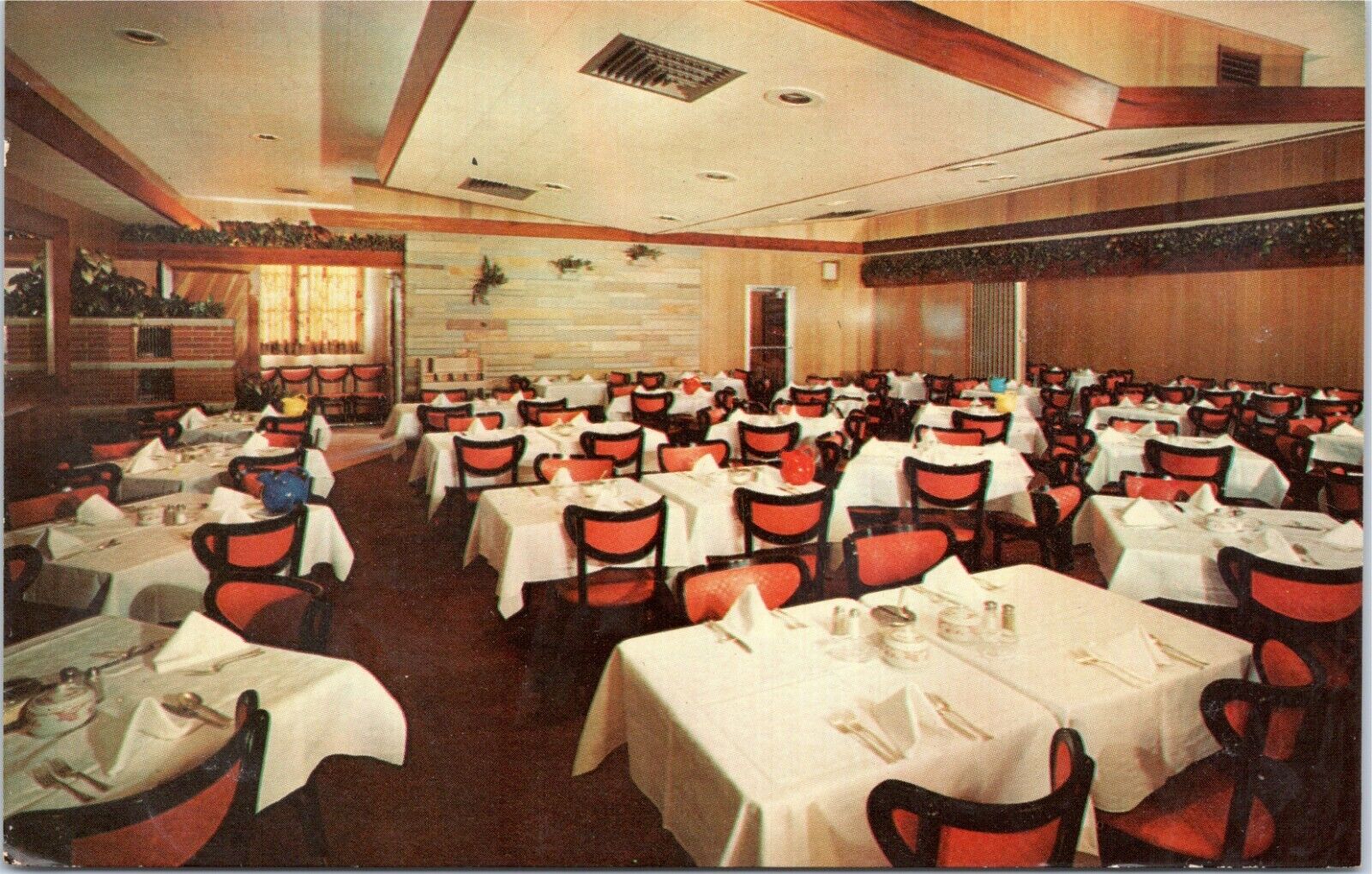 Paradise Café, Detroit, Michigan postcard