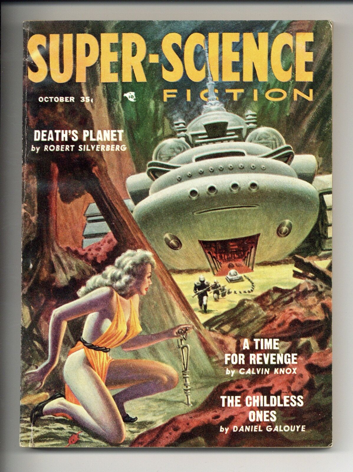Super-Science Fiction Pulp Vol. 1 #6 FN+ 6.5 1957