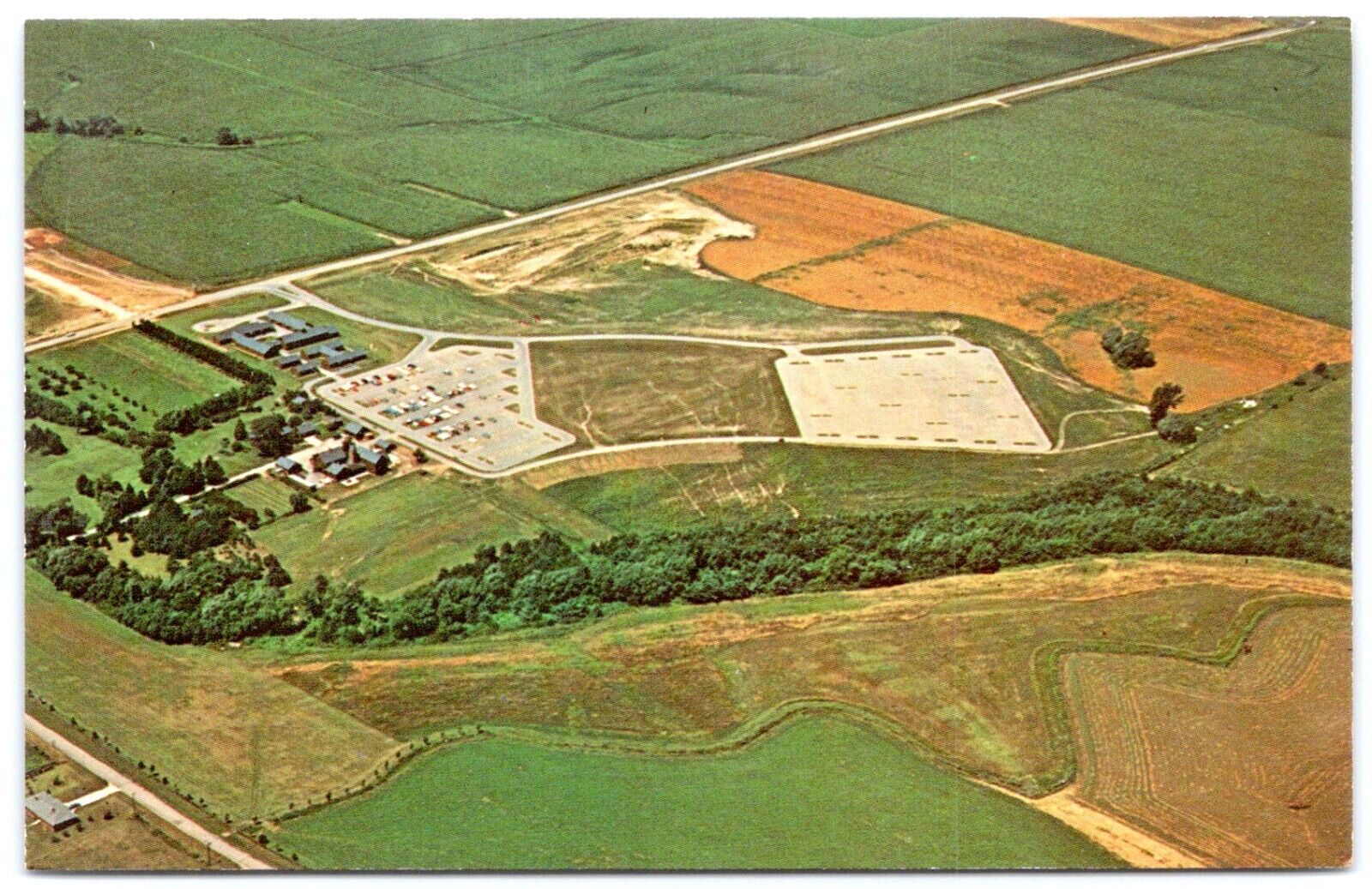 Postcard IL Rockford Illinois Aerial View Rock Valley College IL03
