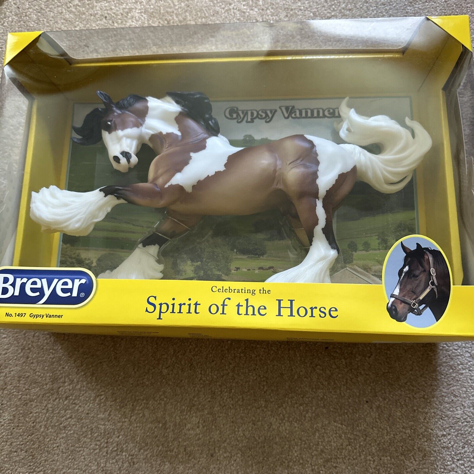 Breyer Gypsy Vanner Figure Celebrating The Spirit Of The Horse NIB No 1497