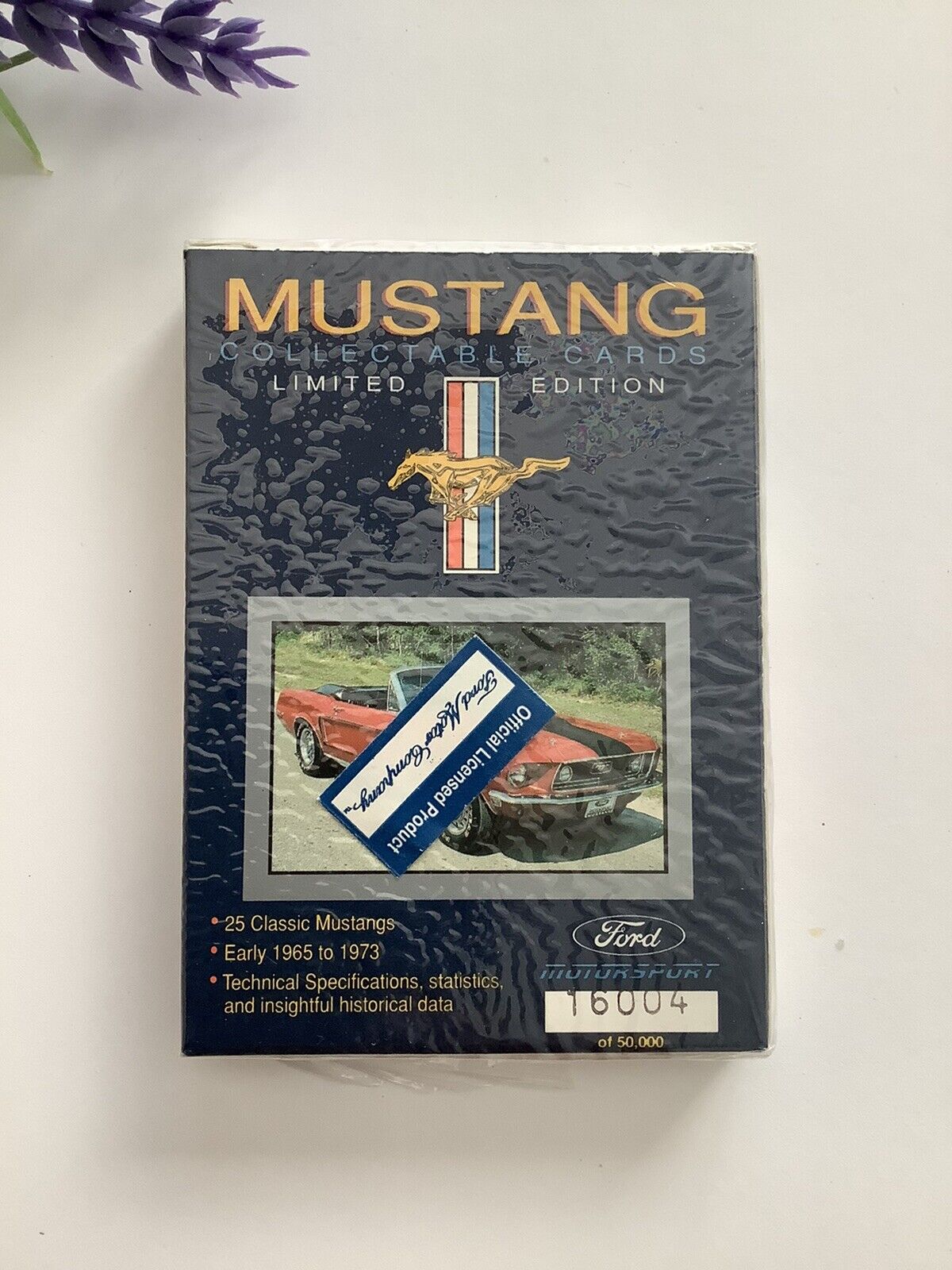 Ford Motor Company Mustang Collectable Cards Limited Edition 1965-1973 NEW