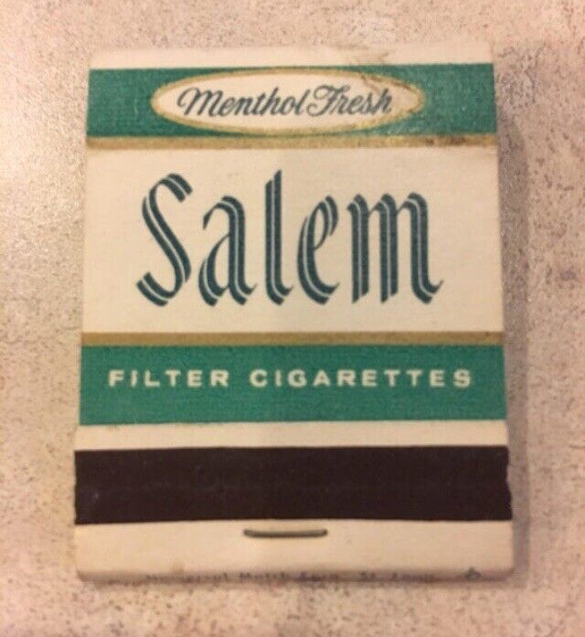 Vintage Salem Cigarettes Full Matchbook  Nice Condition