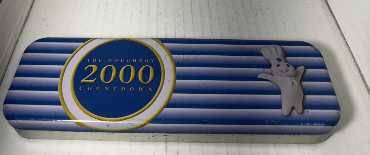 The Pillsbury Doughboy 2000 Countdown Watch New In Tin Box
