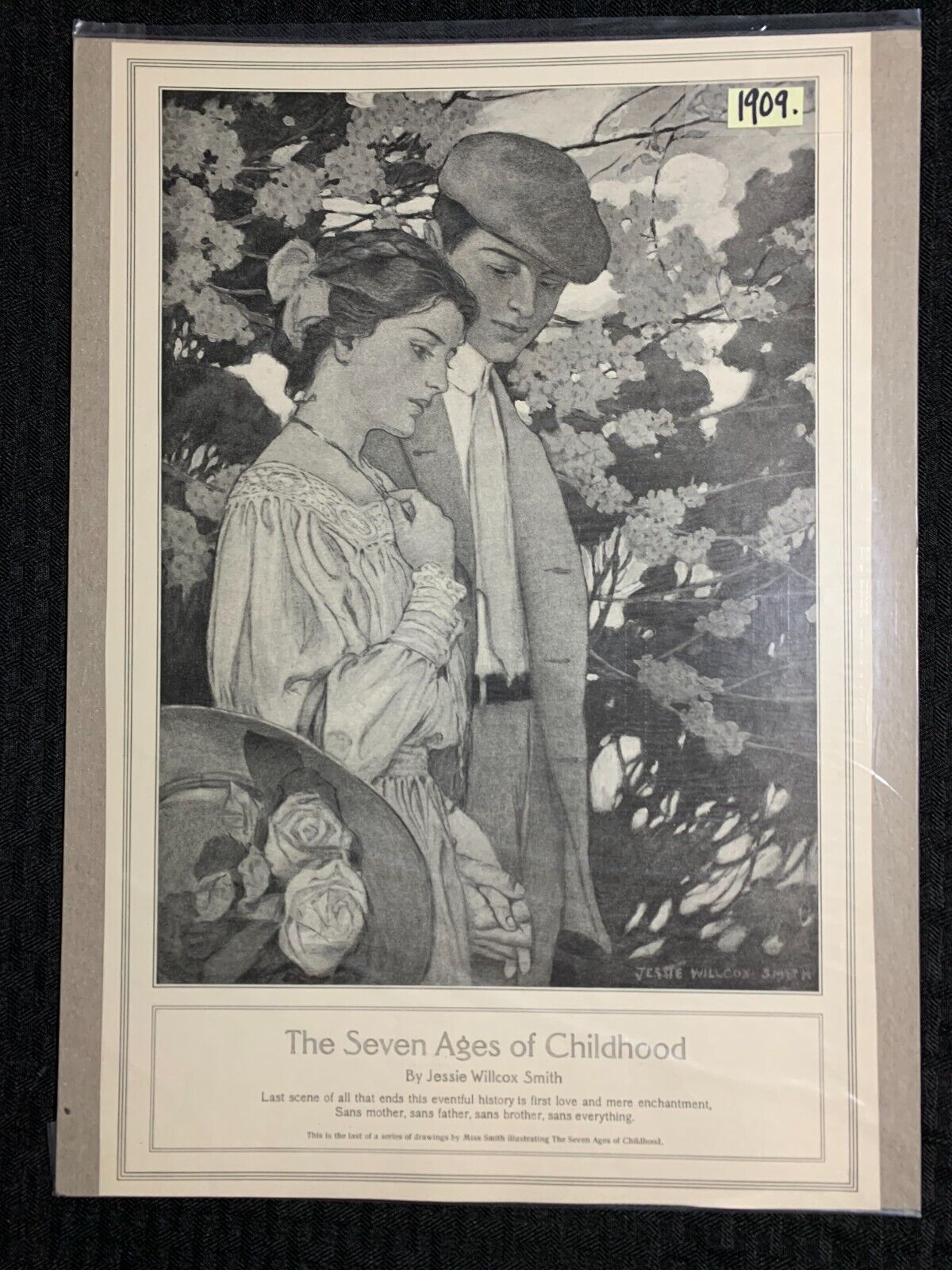 1909 SEVEN AGES OF CHILDHOOD 10.5x16\