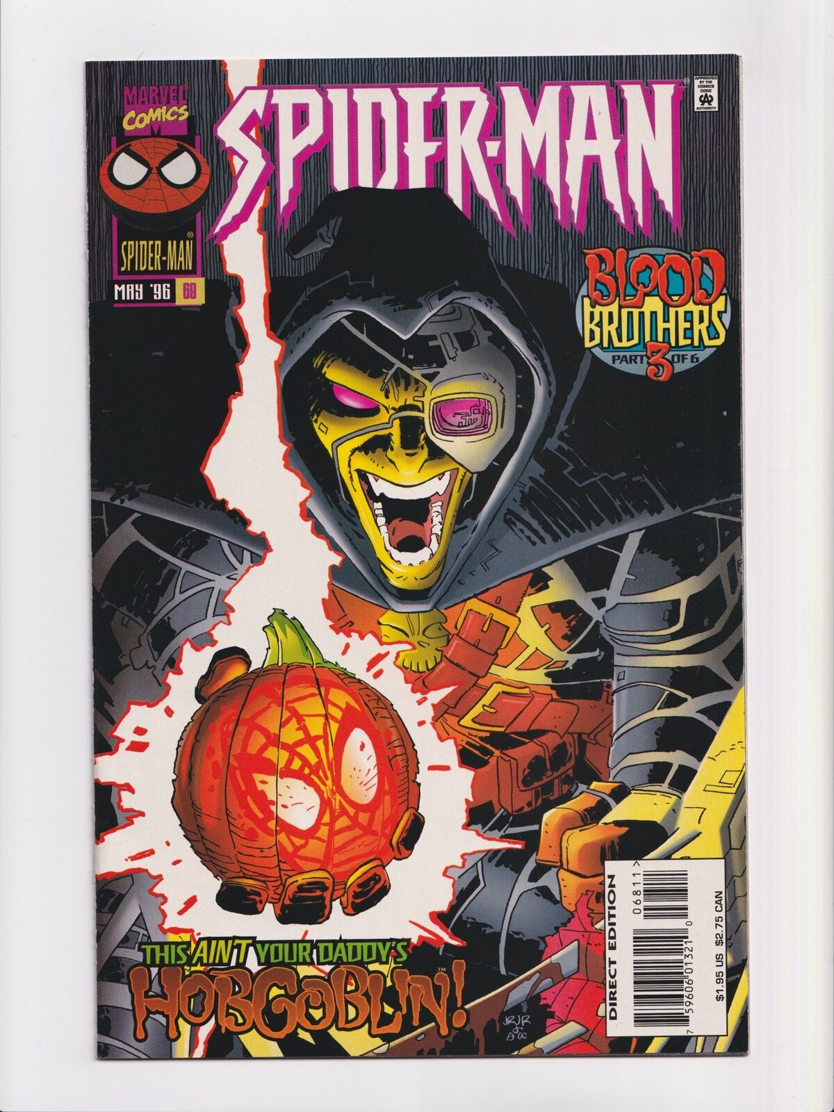 Spider-Man #68 Marvel Comics 1996 Hobgoblin High Grade Comic Book NM+