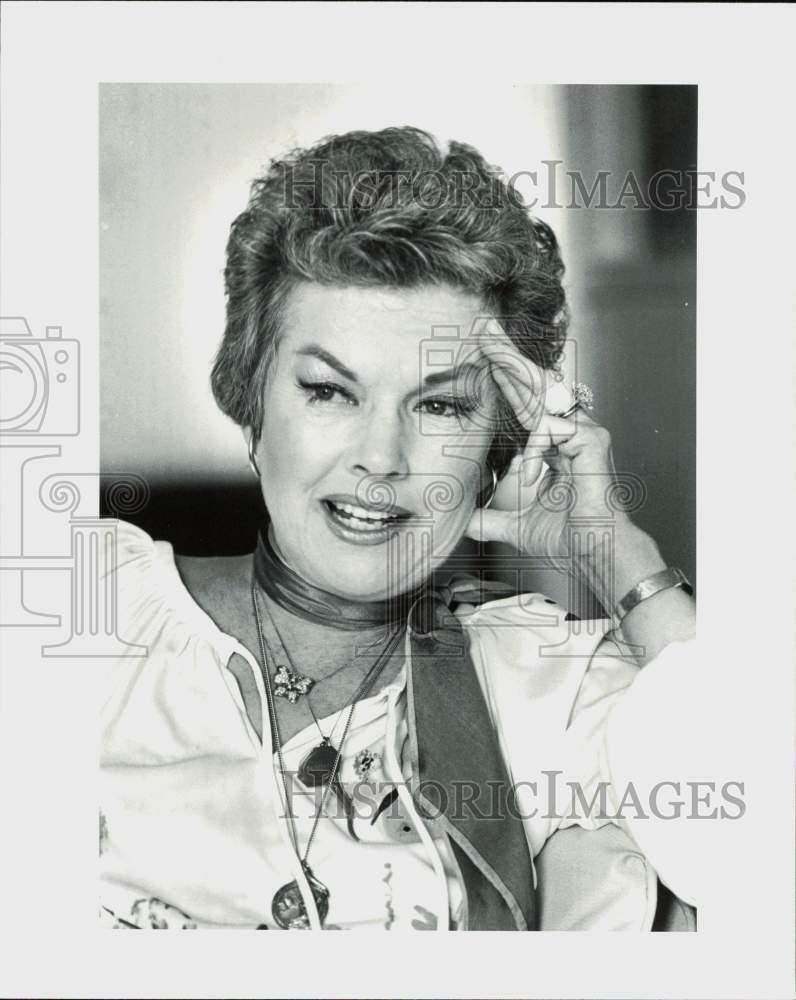 1980 Press Photo Actress Gale Storm - hpp35614